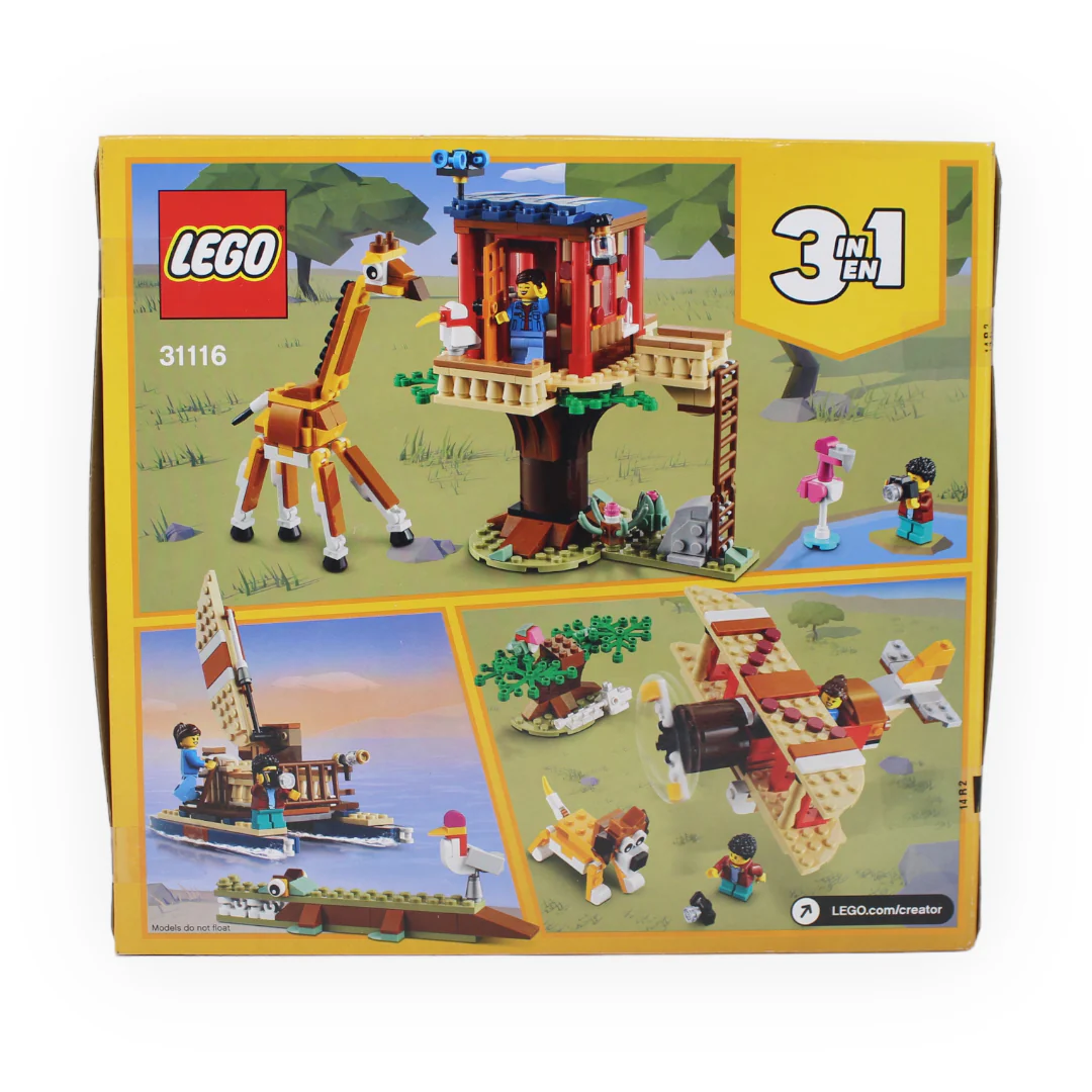 Retired Set 31116 Creator Safari Wildlife Tree House - Image 2