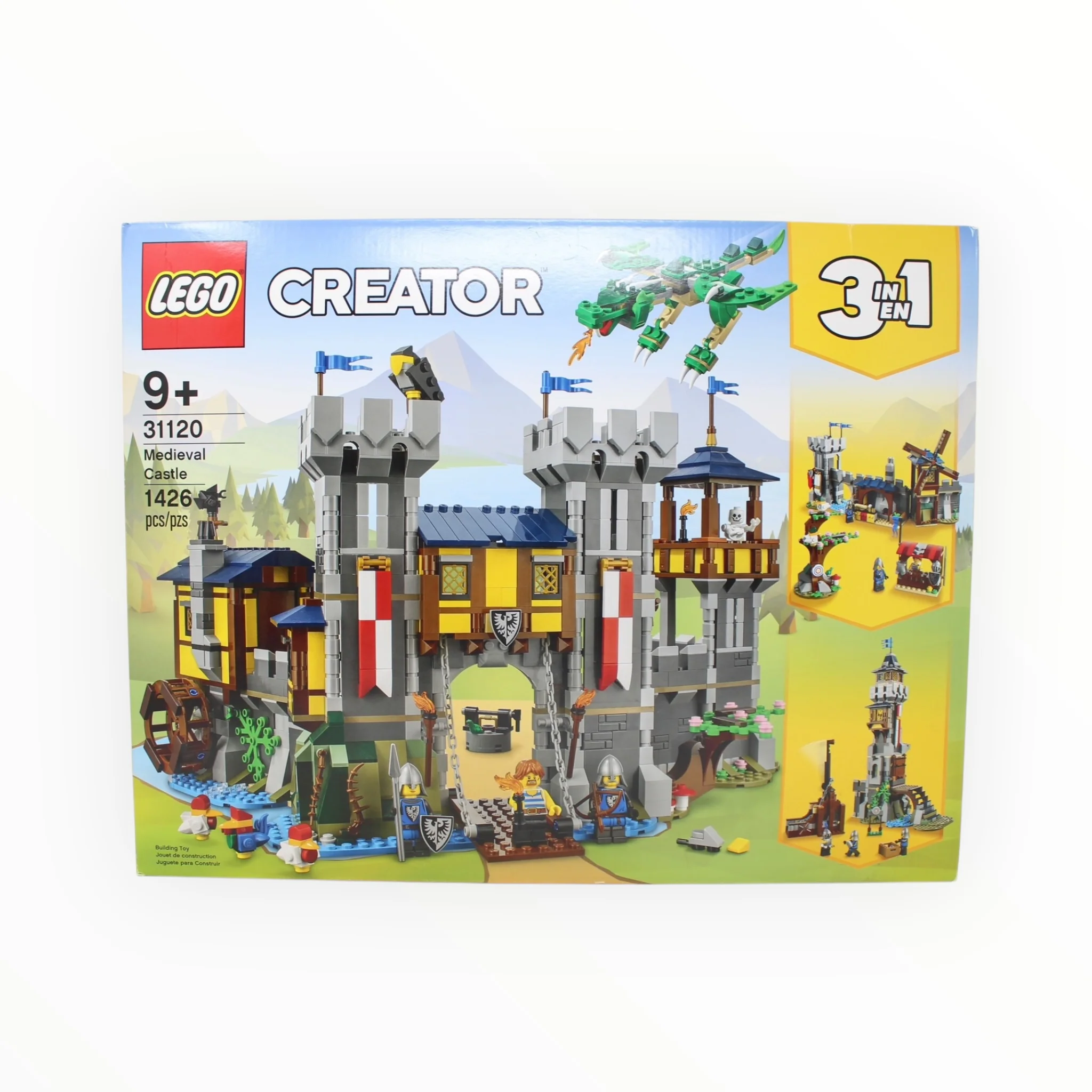 Retired Set 31120 Creator Medieval Castle (damaged box)