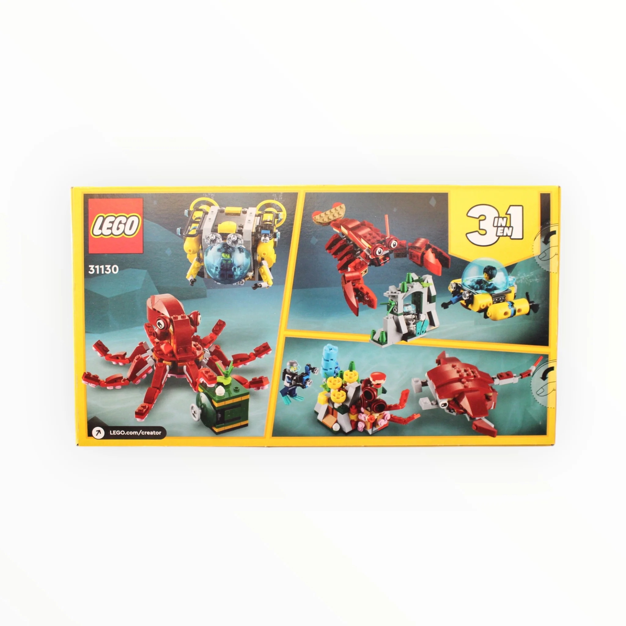 Retired Set 31130 Creator Sunken Treasure Mission - Image 2