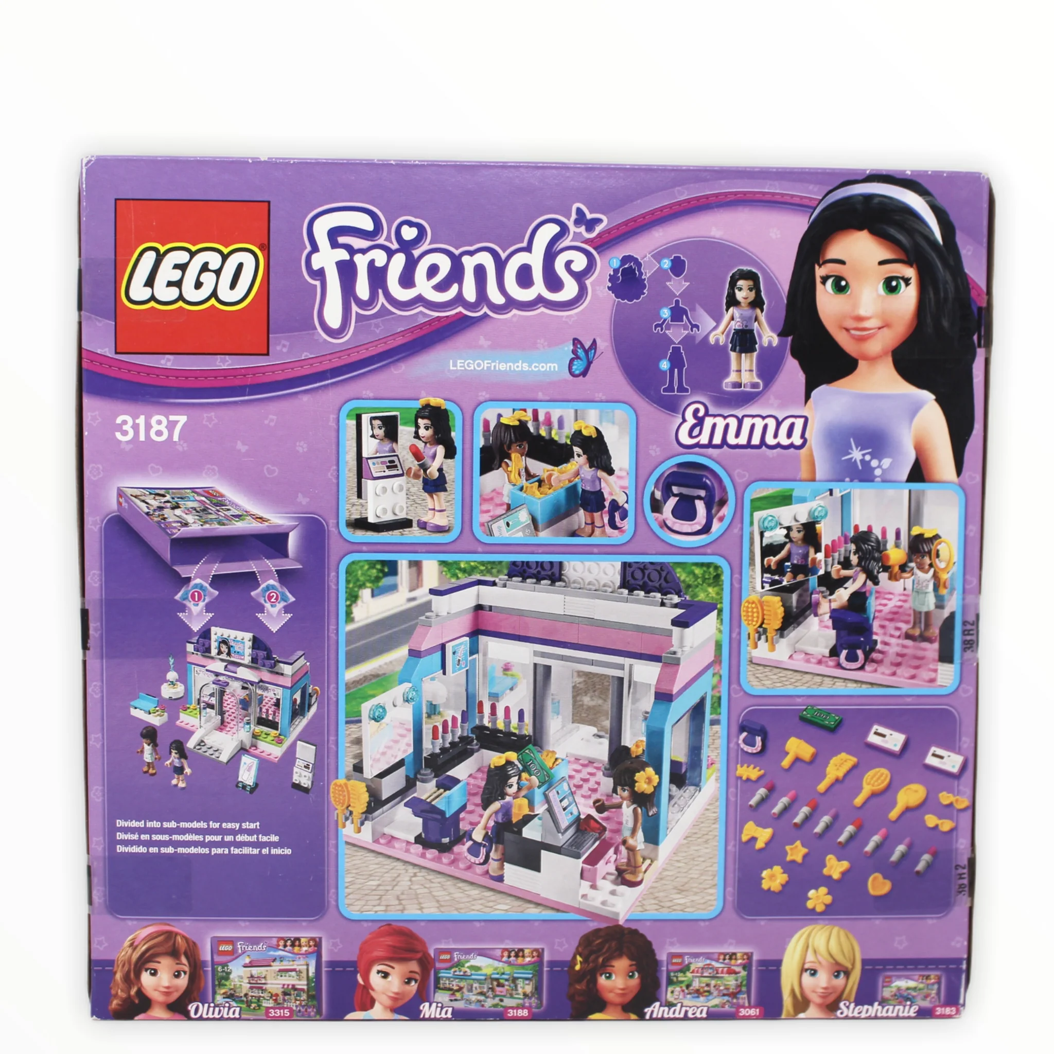 Retired Set 3187 Friends Butterfly Beauty Shop - Image 2