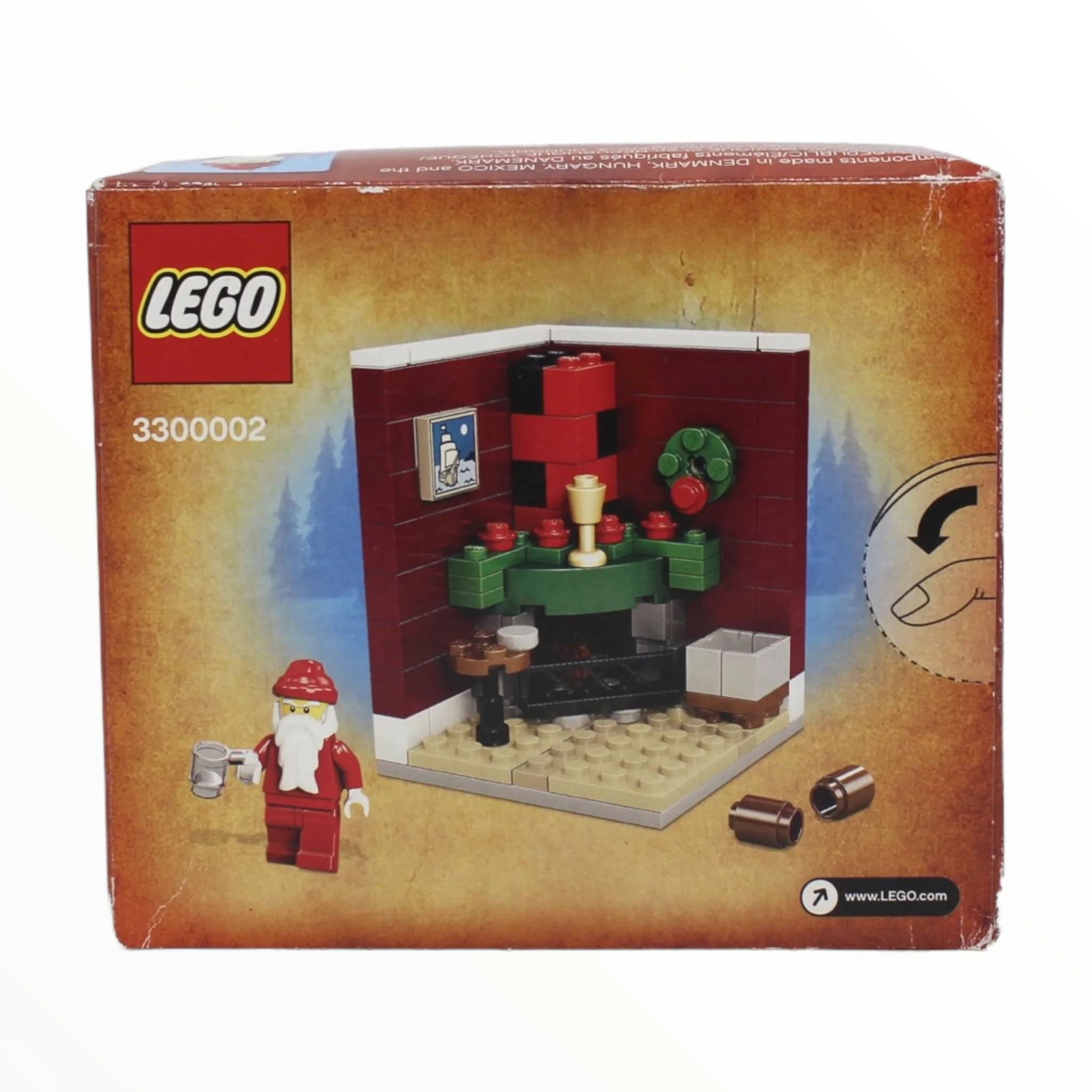 Retired Set 3300002 LEGO Fire Place Scene Limited Edition 2011 Holiday Set (2 of 2) - Image 2
