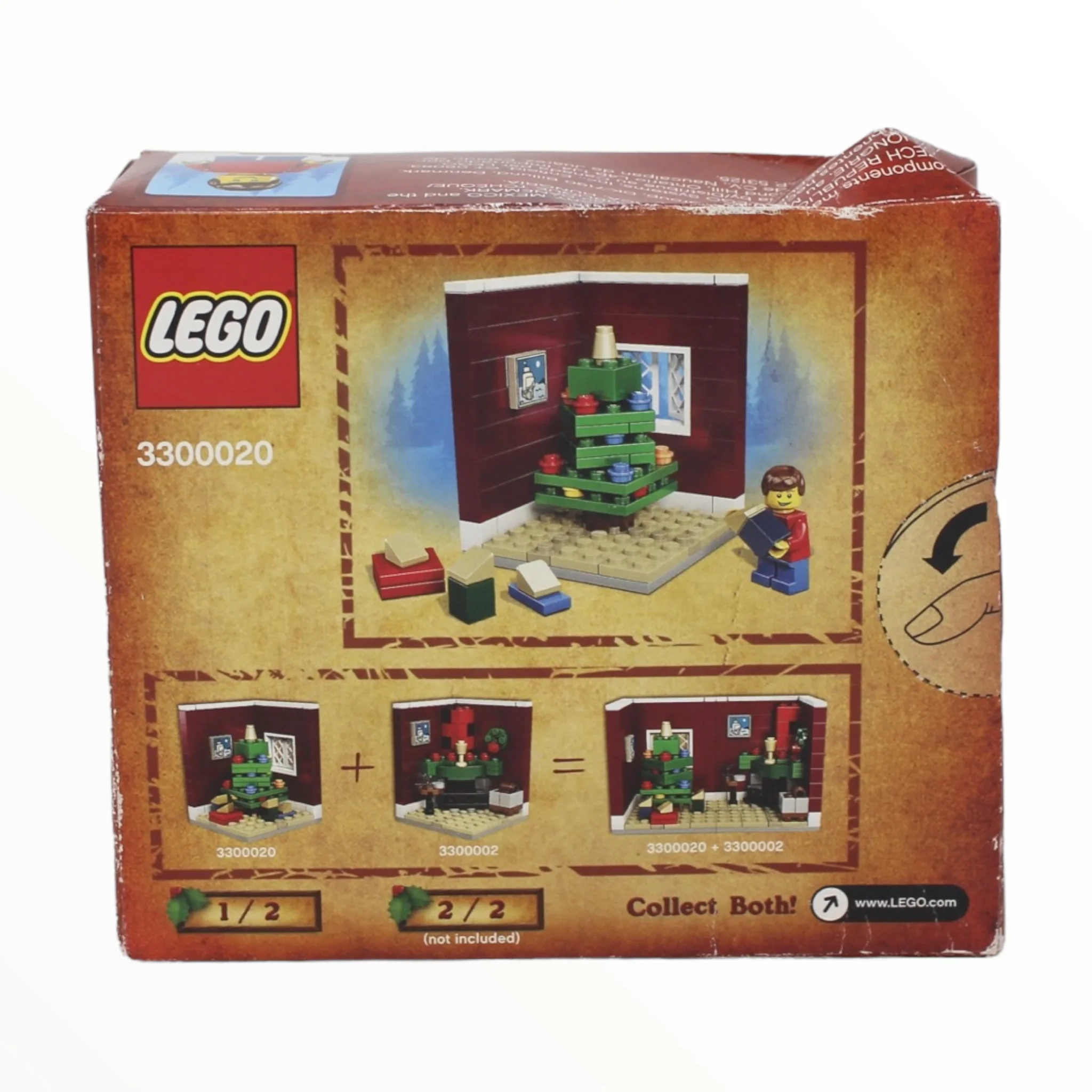 Retired Set 3300020 LEGO Christmas Tree Scene (Limited Edition 2011 Holiday Set (1 of 2) (damaged box) - Image 2