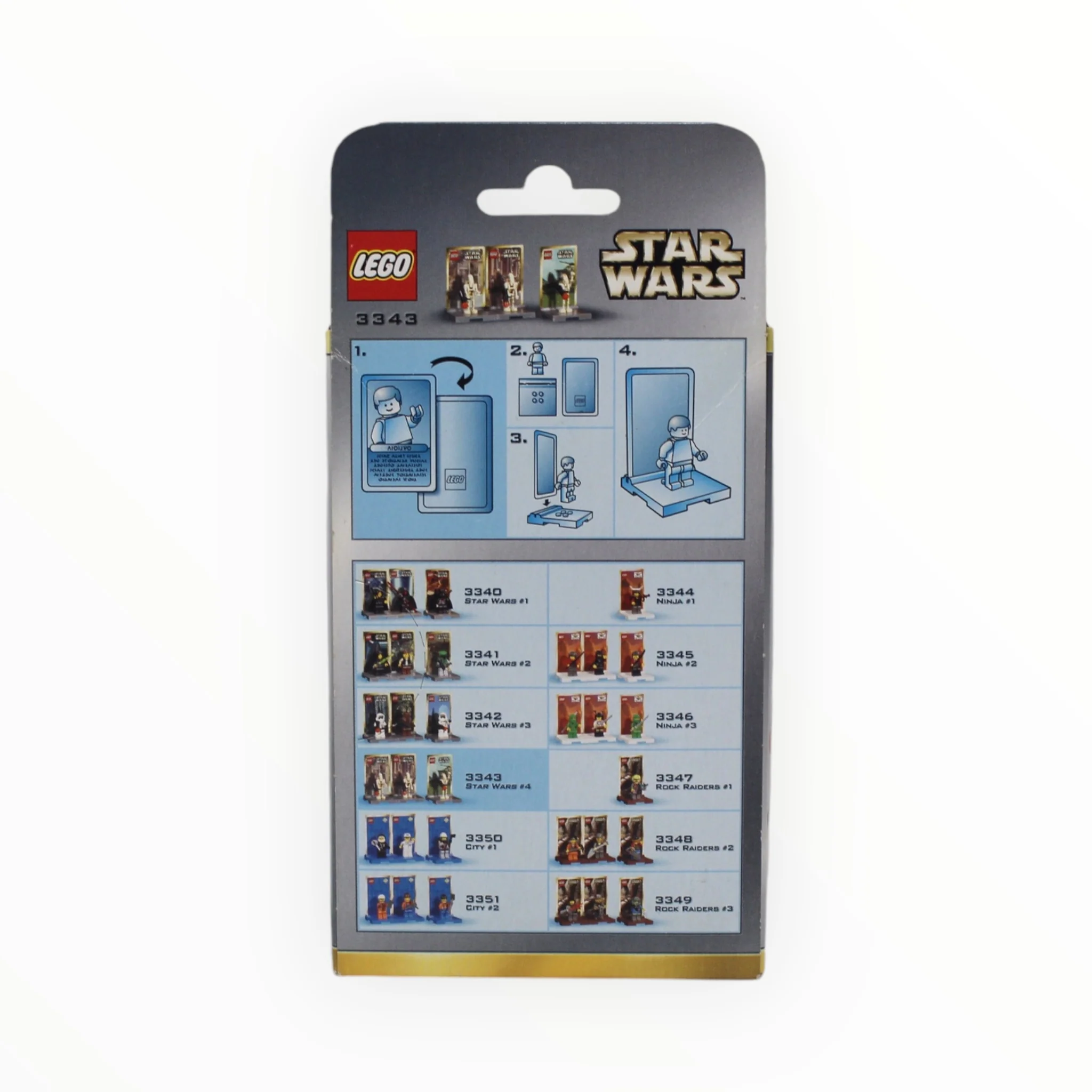 Retired Set 3343 Star Wars Minifigure Pack #4 - Battle Droid - Image 2