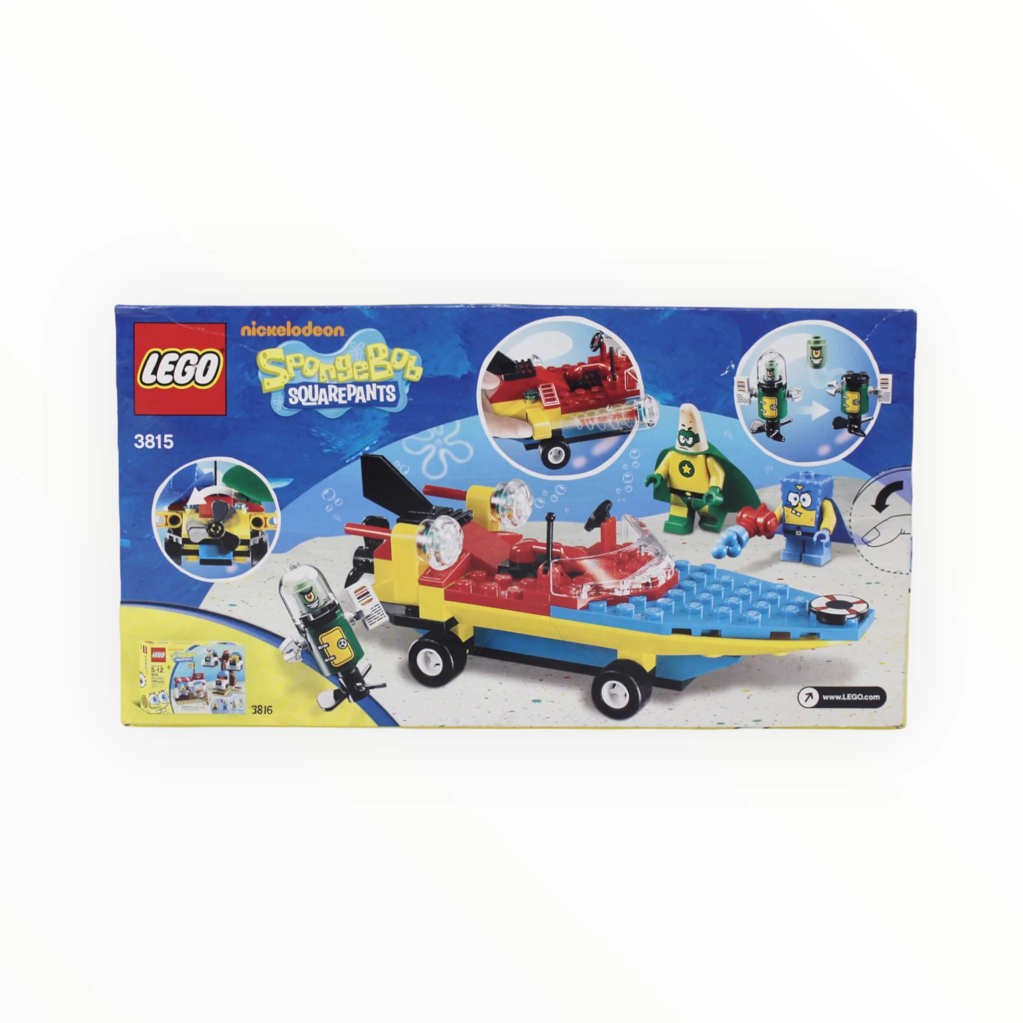 Retired Set 3815 Spongebob Squarepants Heroic Heroes of the Deep - Image 2