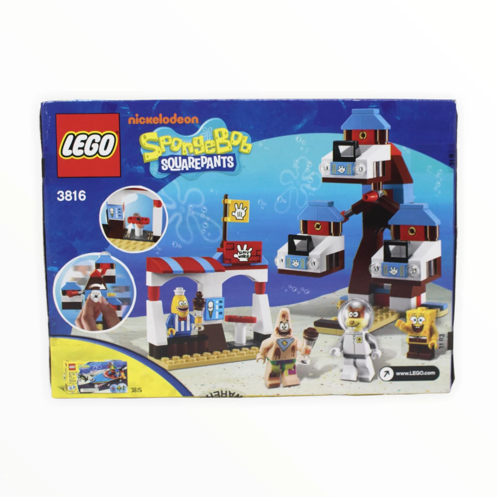 Retired Set 3816 SpongeBob SquarePants Glove World - Image 2
