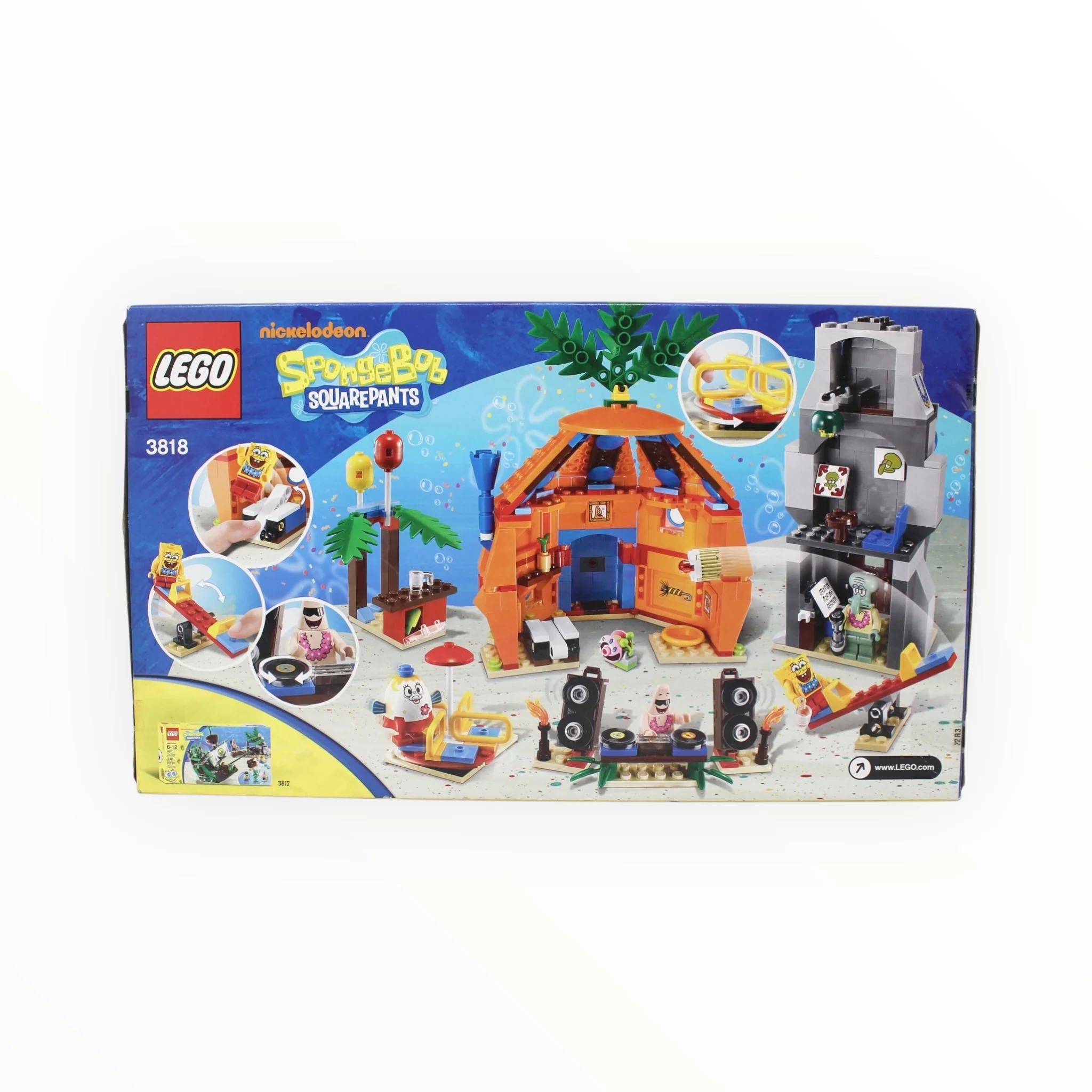 Retired Set 3818 SpongeBob SquarePants Bikini Bottom Undersea Party (slight box damage) - Image 2