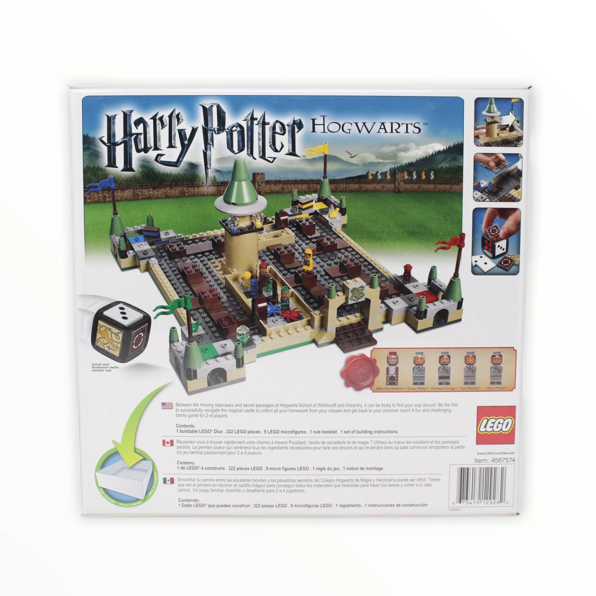 Retired Set 3862 Harry Potter Hogwarts - Image 2