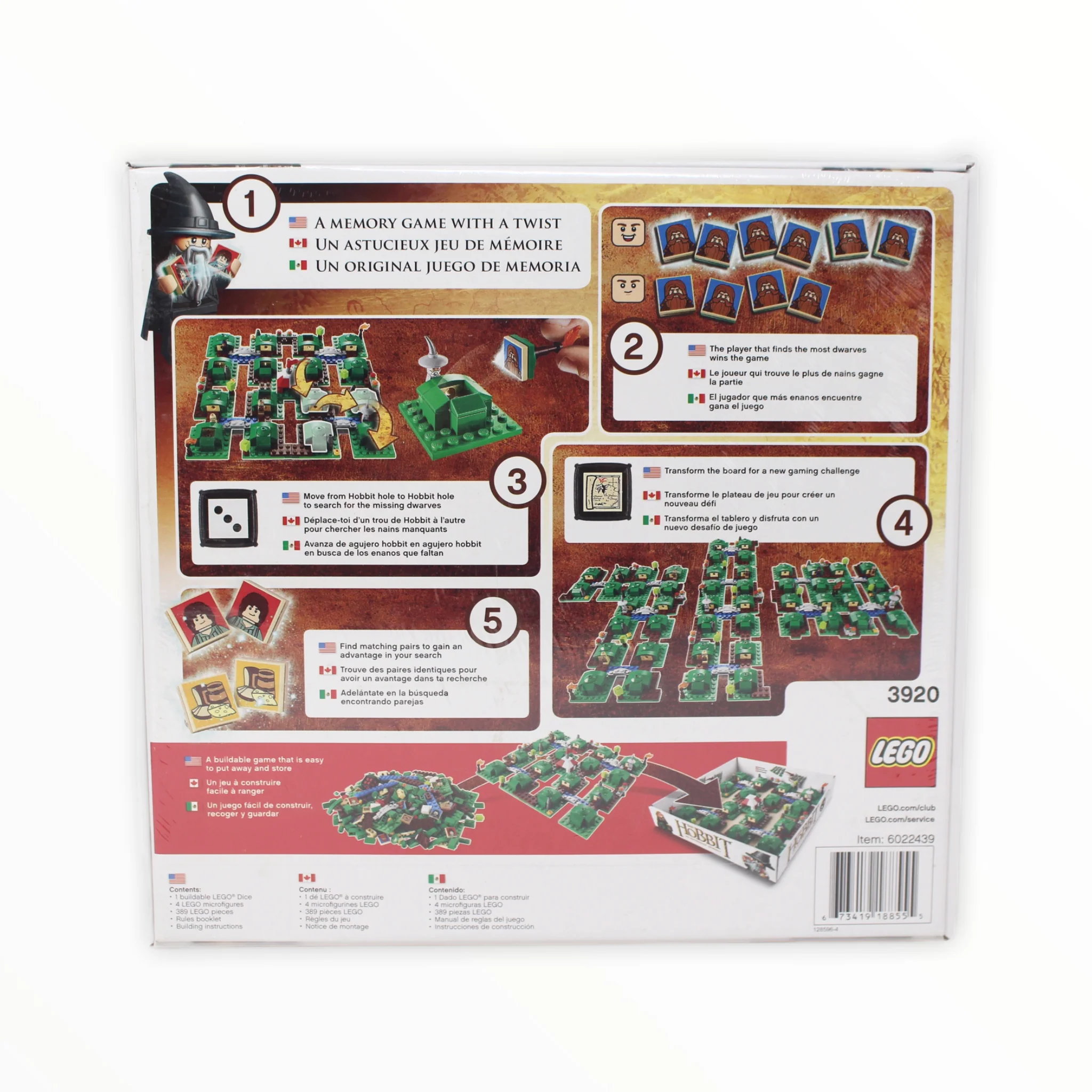 Retired Set 3920 The Hobbit - An Unexpected Journey - Image 2