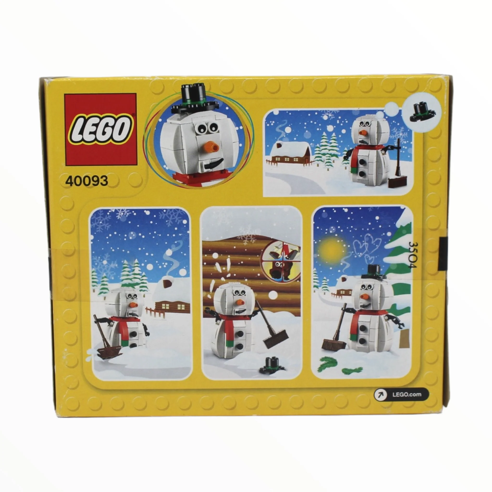 Retired Set 40093 LEGO Snowman (2014) - Image 2