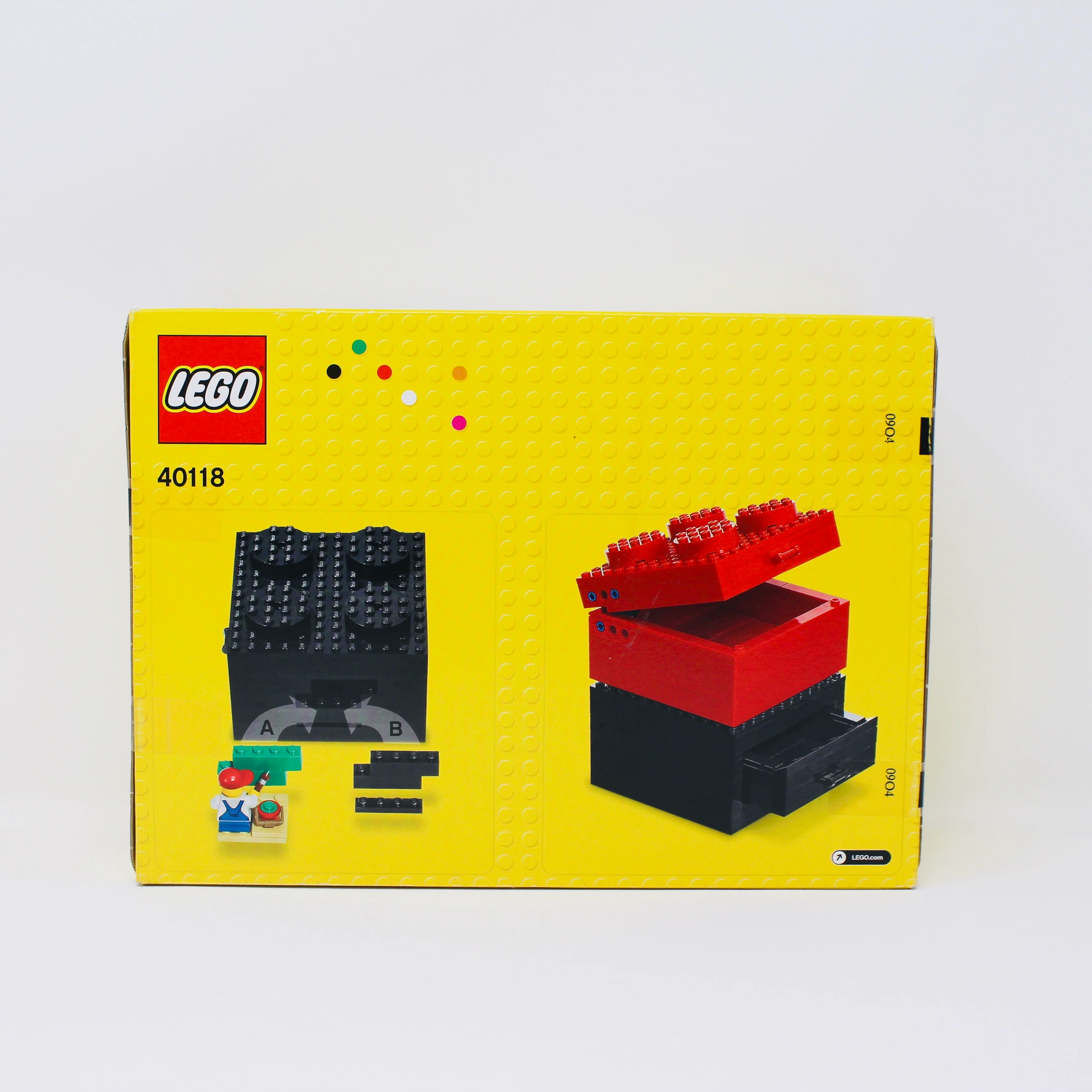 Retired Set 40118 LEGO Buildable Brick Box 2x2 - Image 2