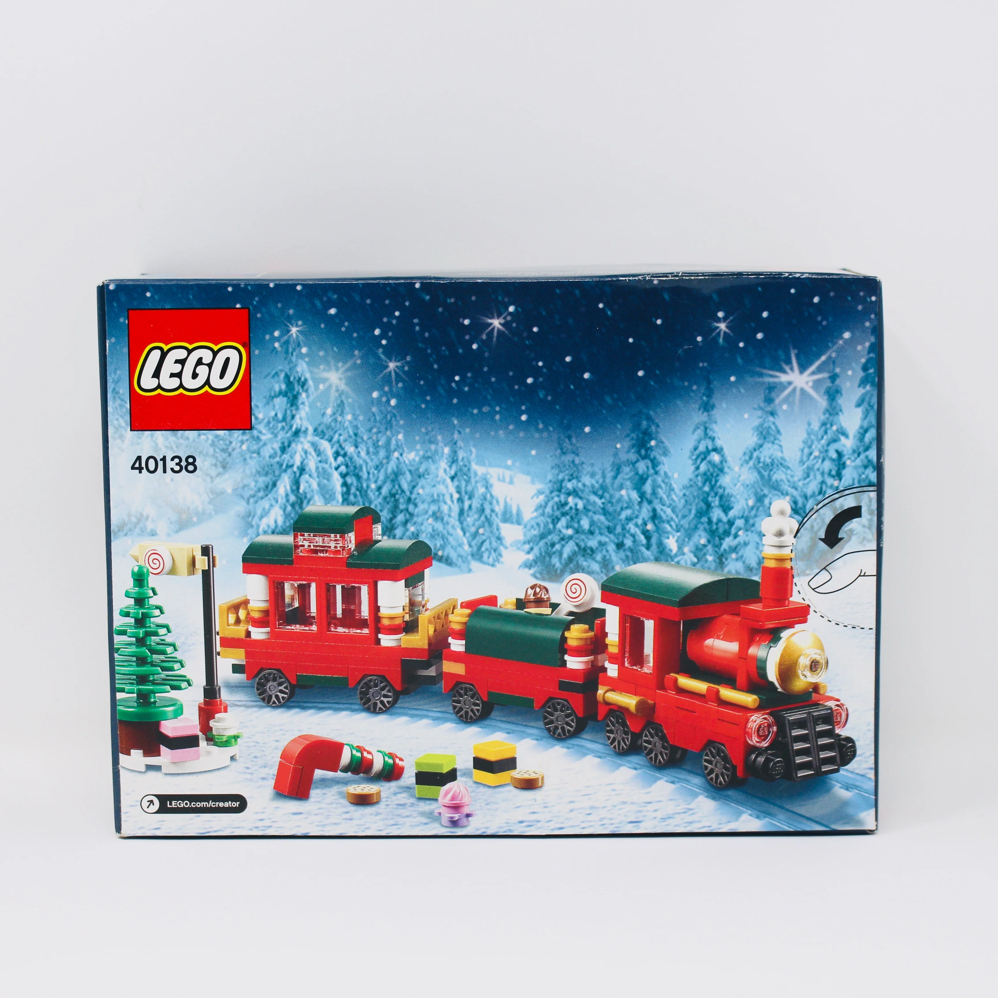 Retired Set 40138 LEGO Christmas Train - Image 2