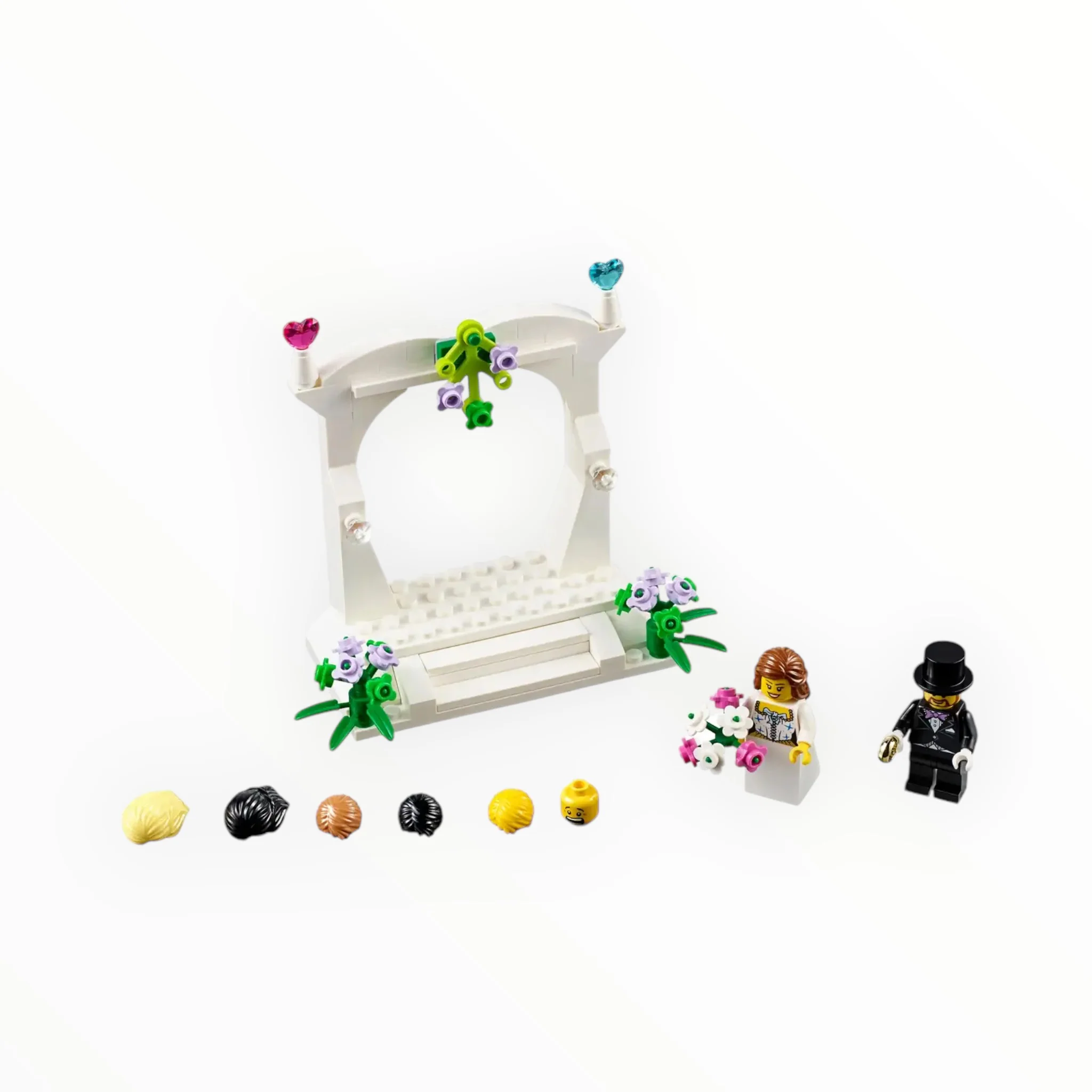 Retired Set 40165 LEGO Wedding Favor Set (2016) - Image 3