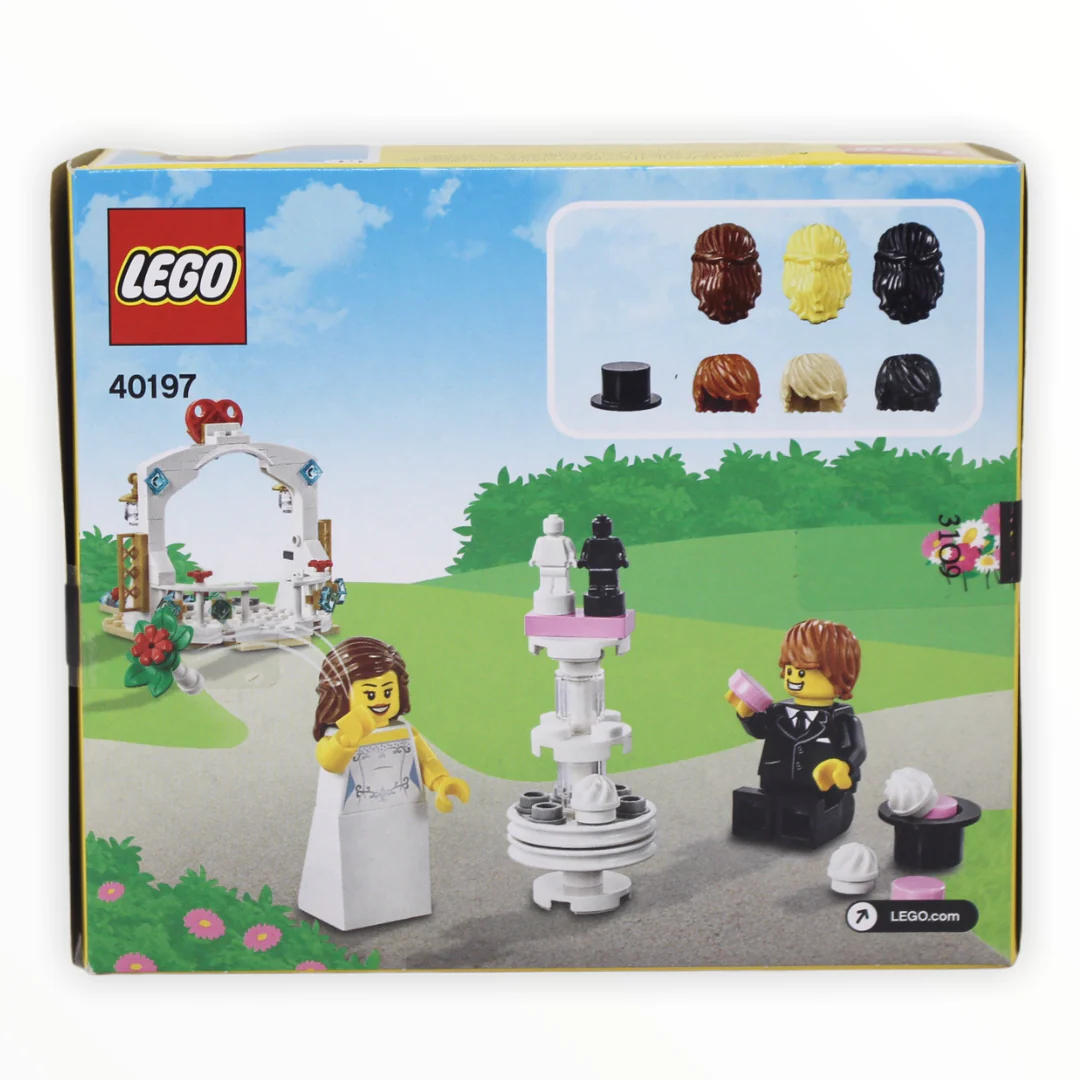 Retired Set 40197 LEGO Wedding Favor Set (2018) - Image 2