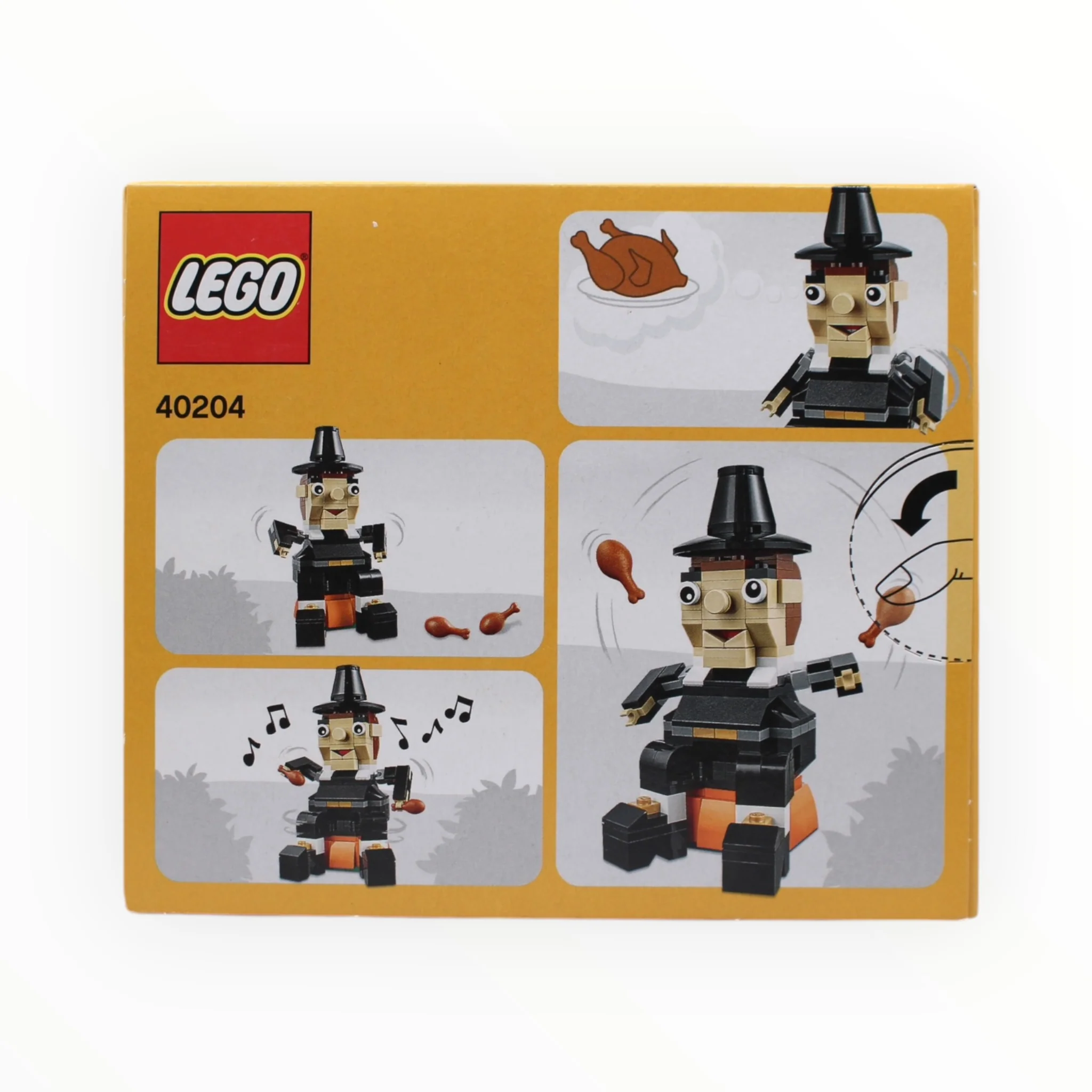 Retired Set 40204 LEGO Pilgrim’s Feast - Image 2