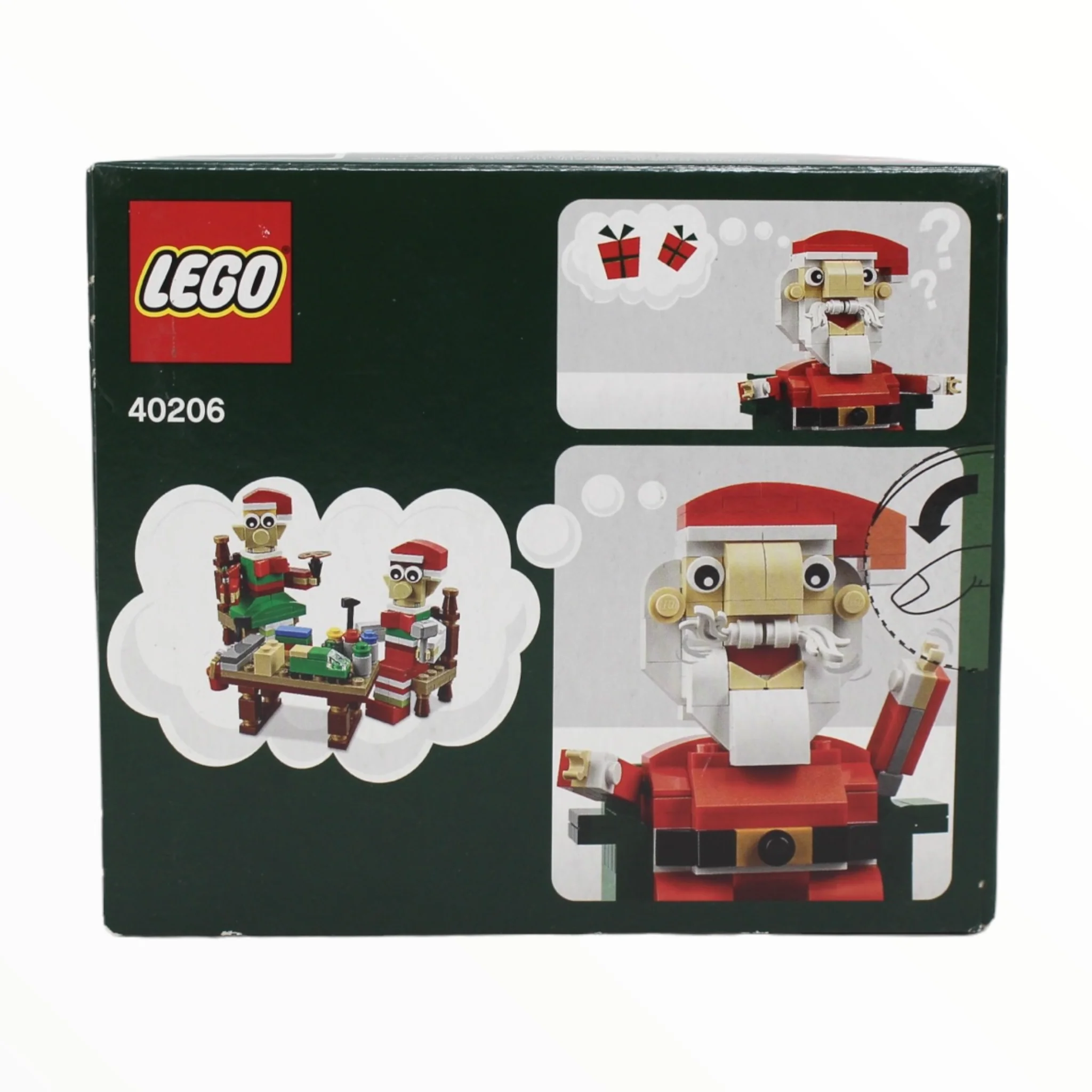 Retired Set 40206 LEGO Santa (2016) - Image 2