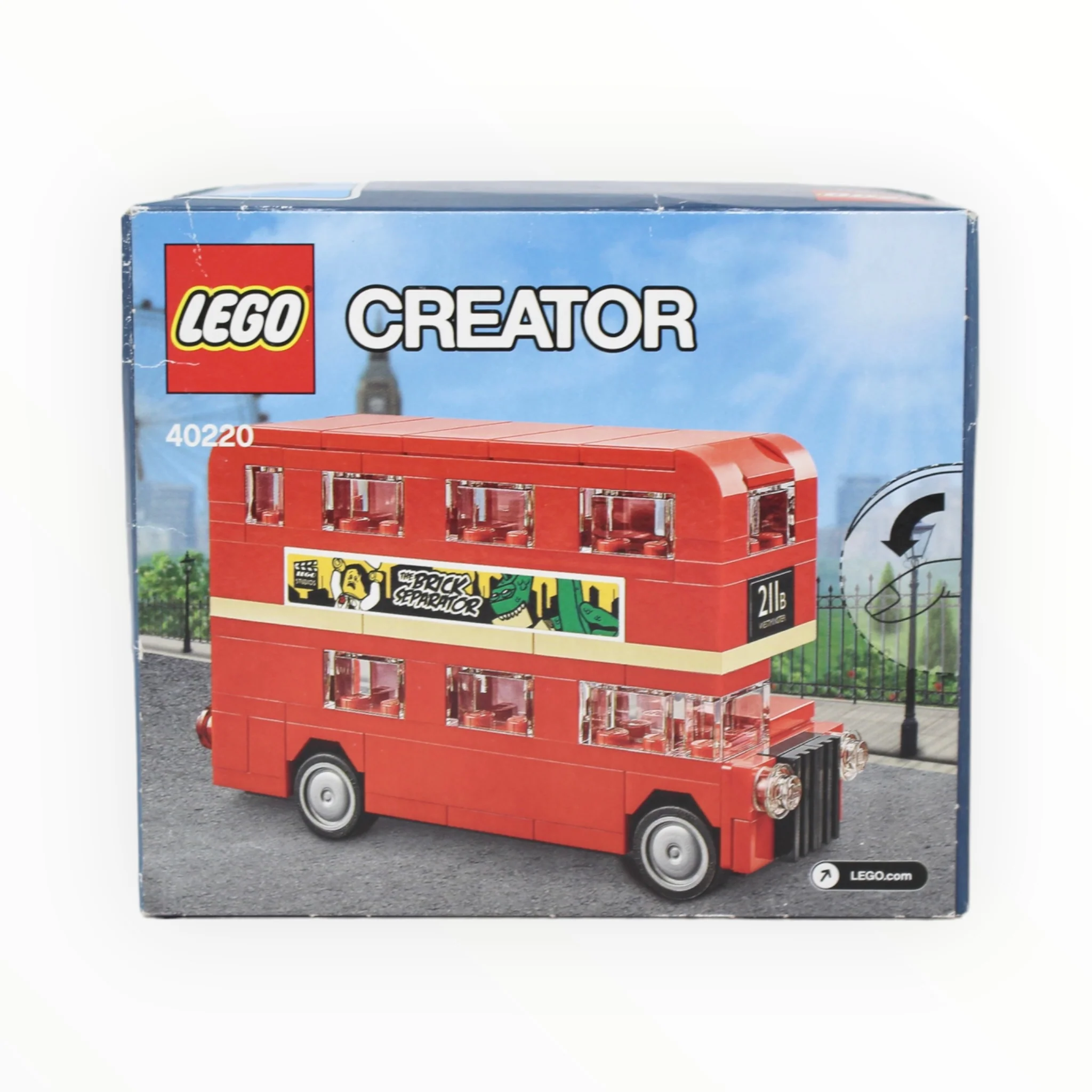 Retired Set 40220 Creator Mini London Bus (European box) - Image 2