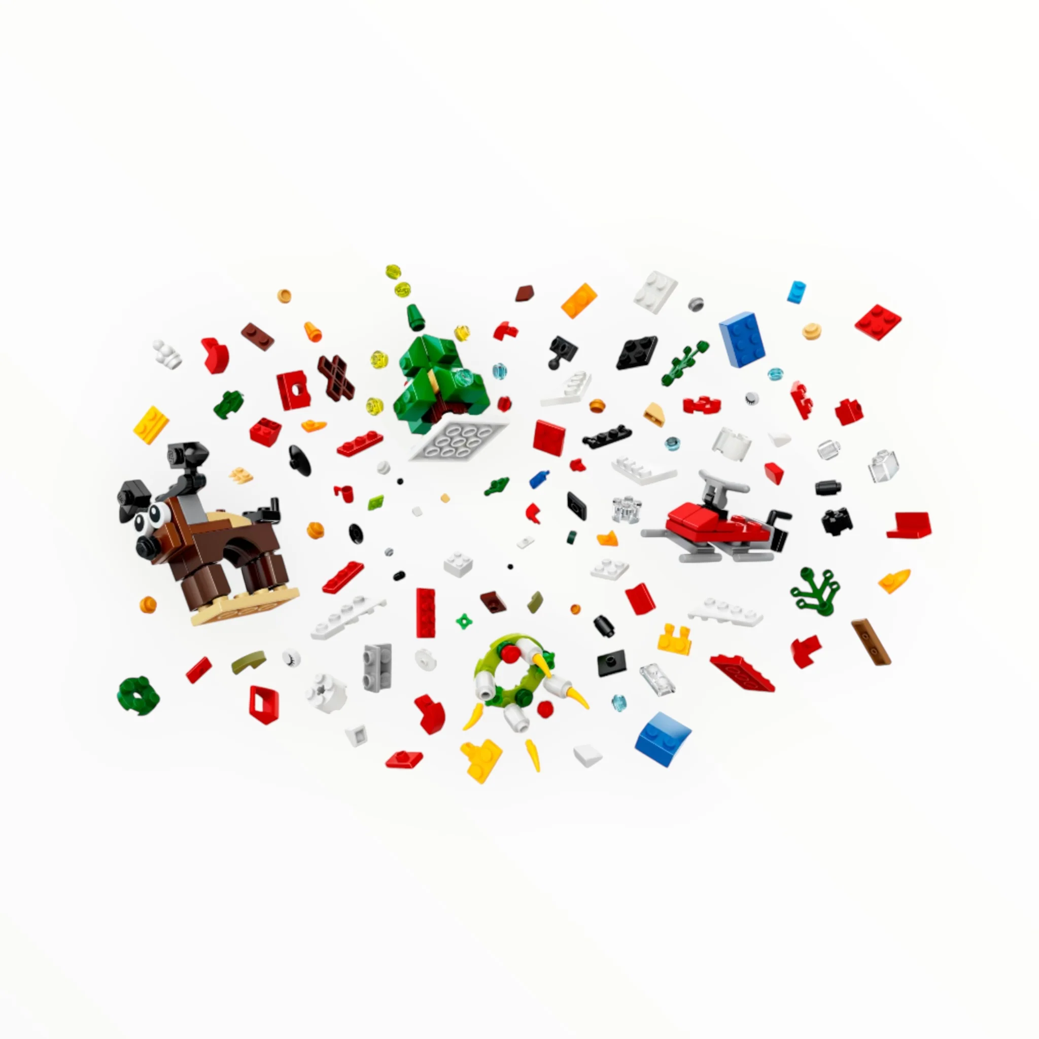 Retired Set 40253 LEGO Christmas Build-Up (2017) - Image 3