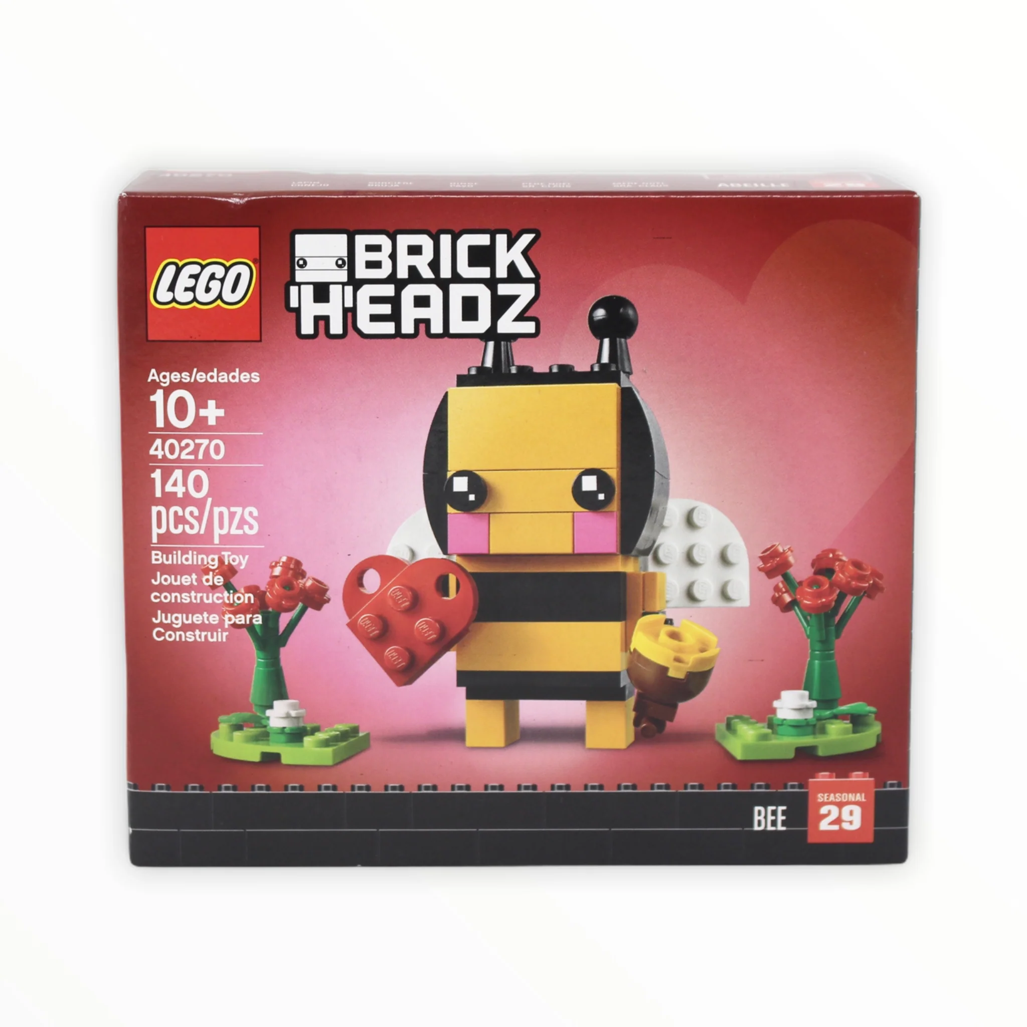 Retired Set 40270 BrickHeadz Valentineās Bee