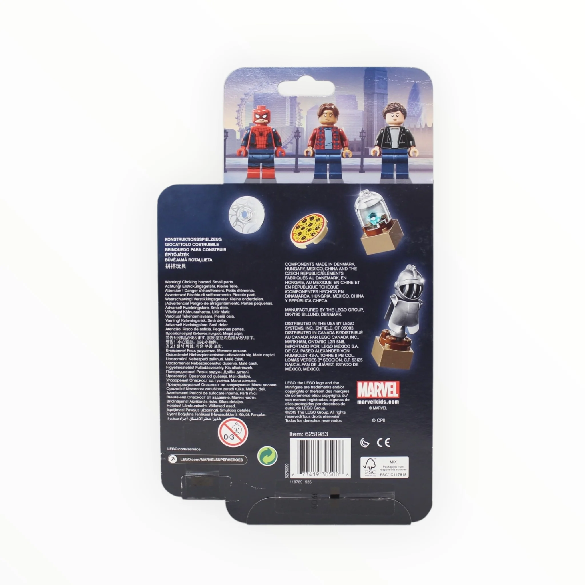 Retired Set 40343 Spider-Man Far From Home Spider-Man and the Museum Break-In blister pack - Image 2
