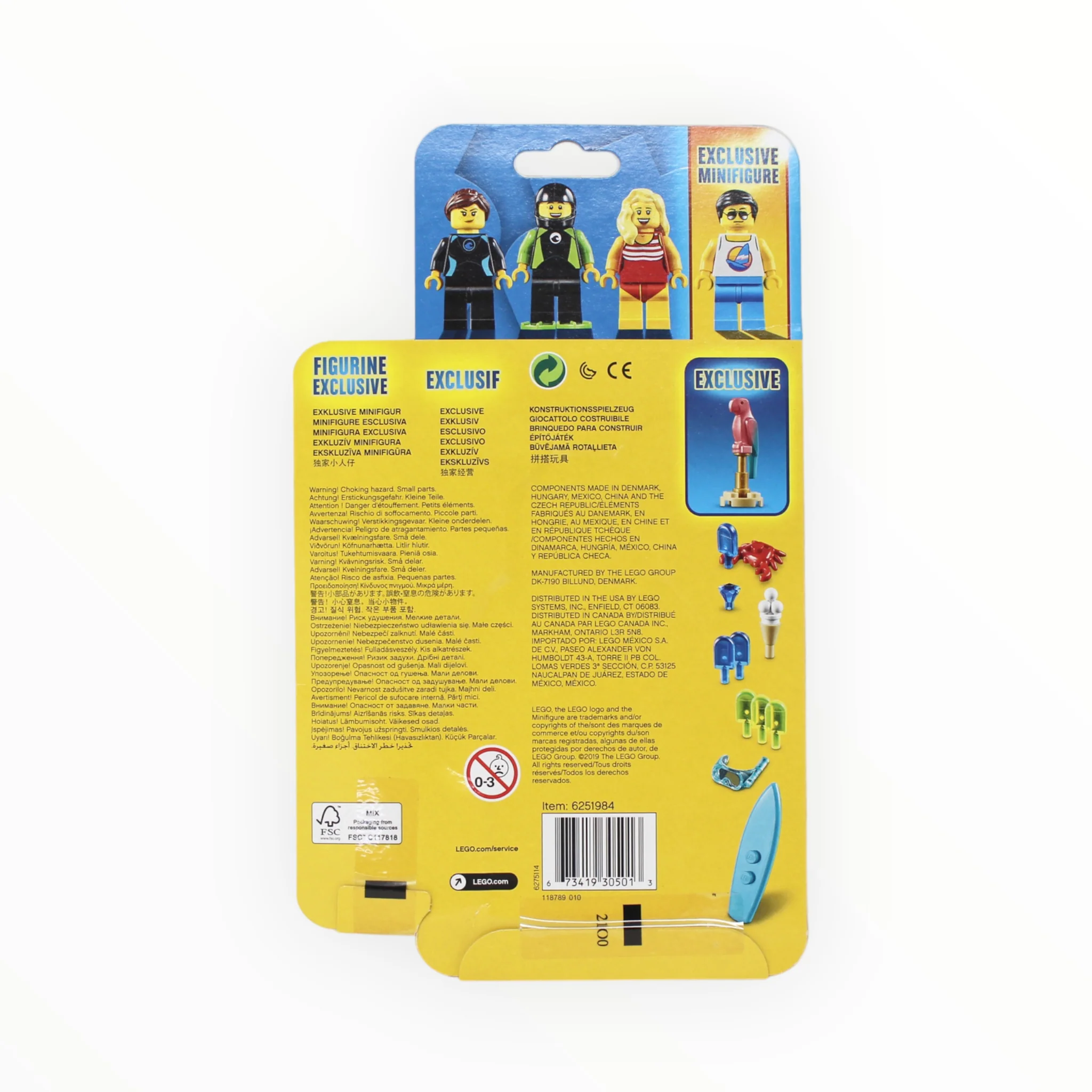 Retired Set 40344 LEGO Summer Celebration Minifigure Pack - Image 2