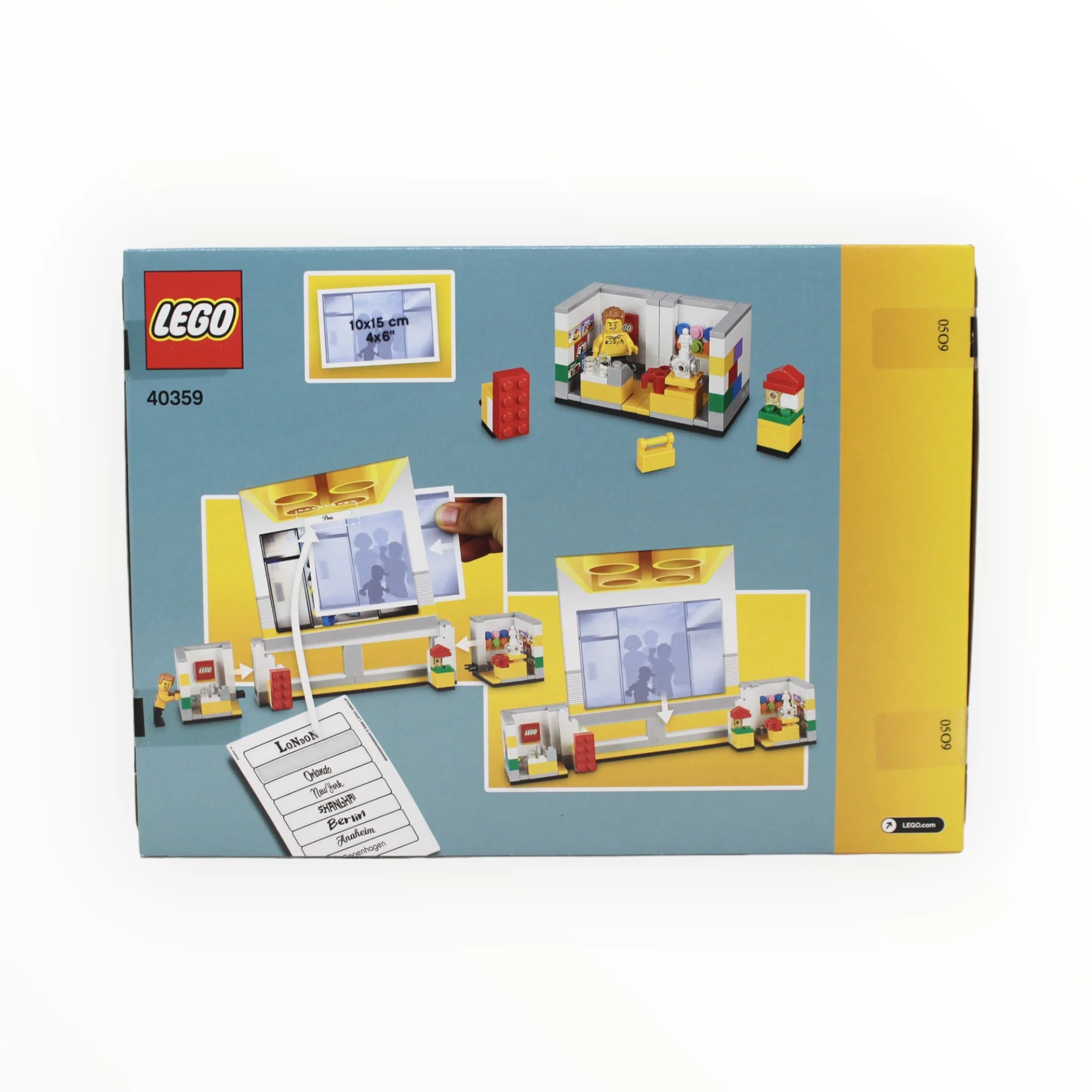Retired Set 40359 LEGO Picture Frame - Image 2