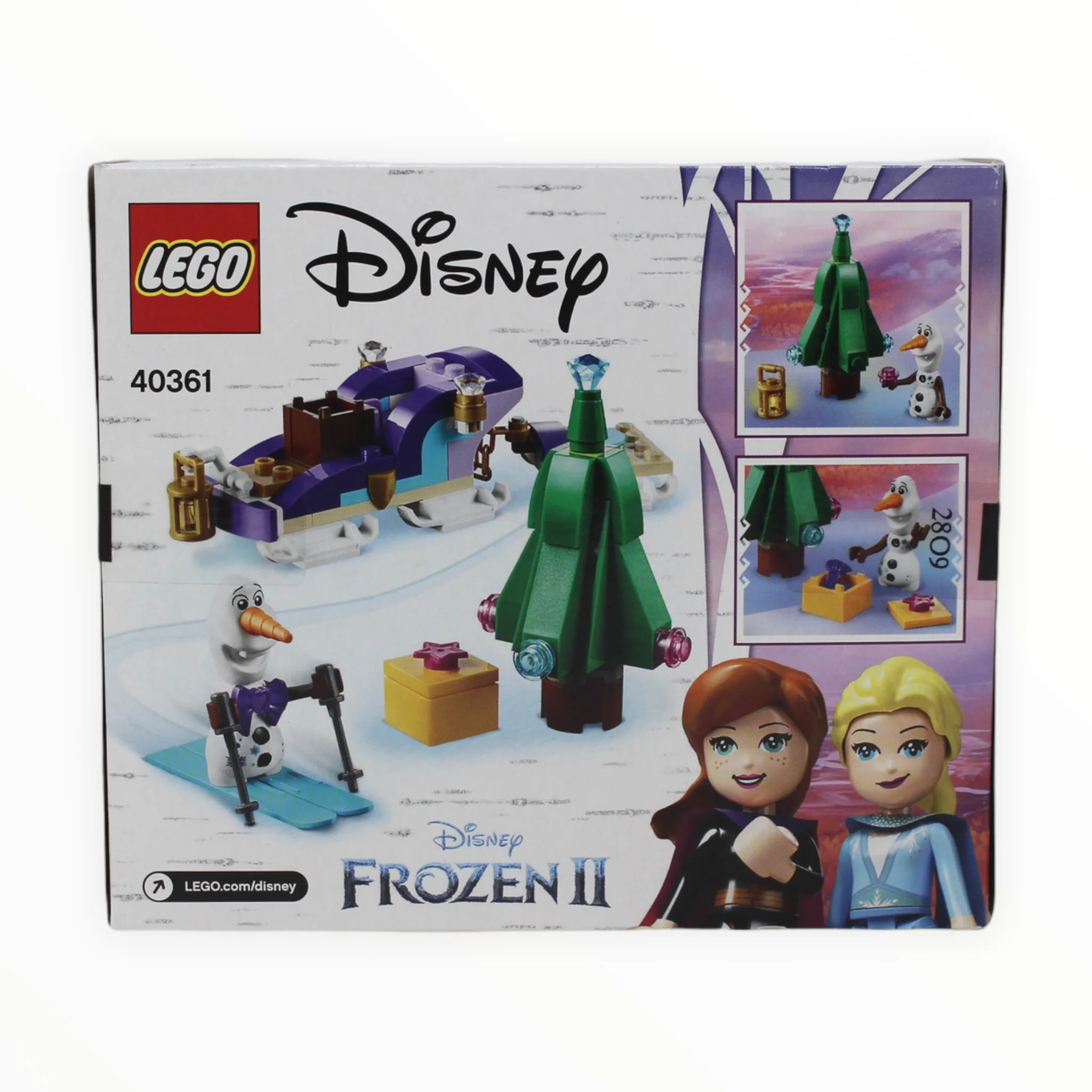 Retired Set 40361 Frozen II Olaf’s Traveling Sleigh - Image 2
