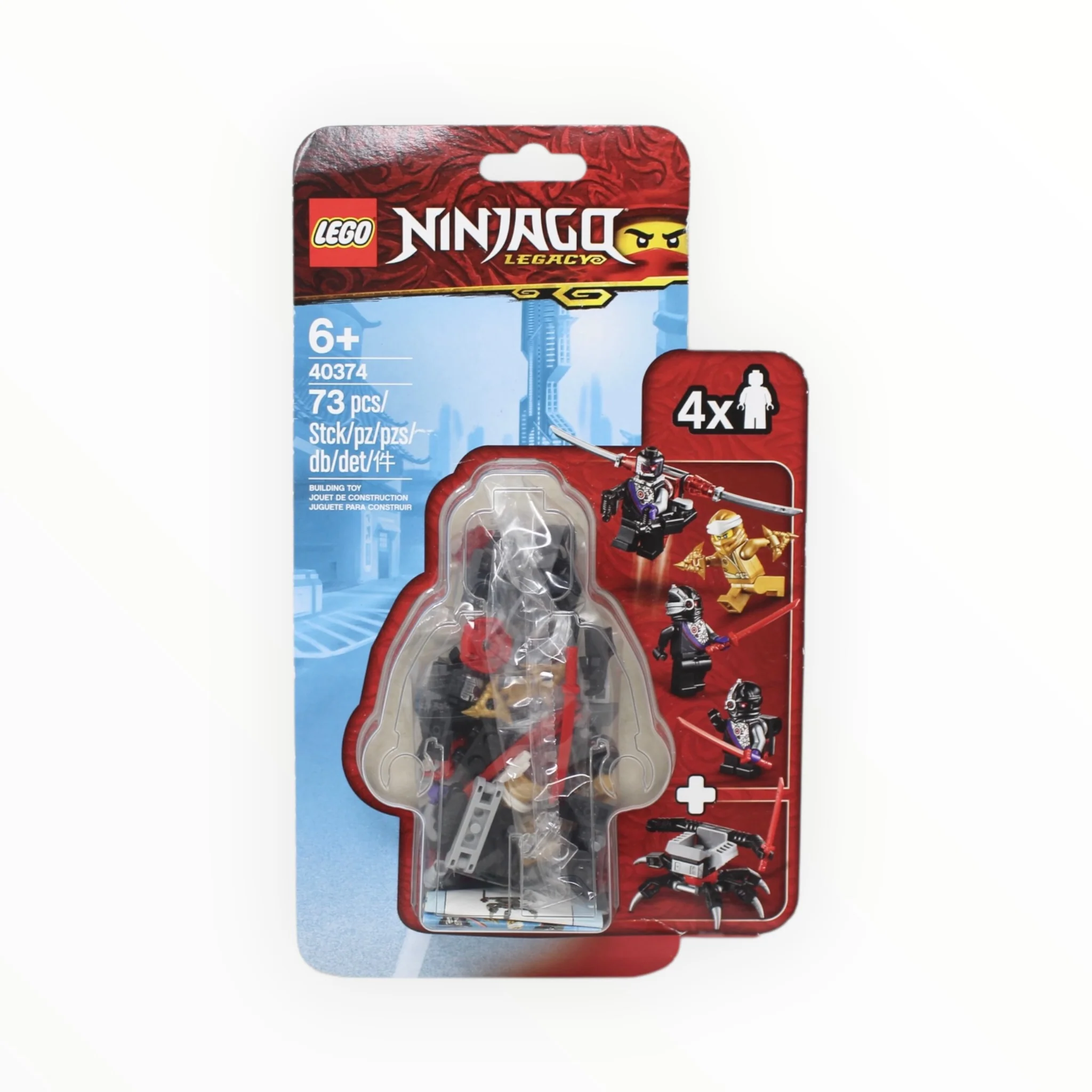 Retired Set 40374 Ninjago Golden Zane Blister Pack