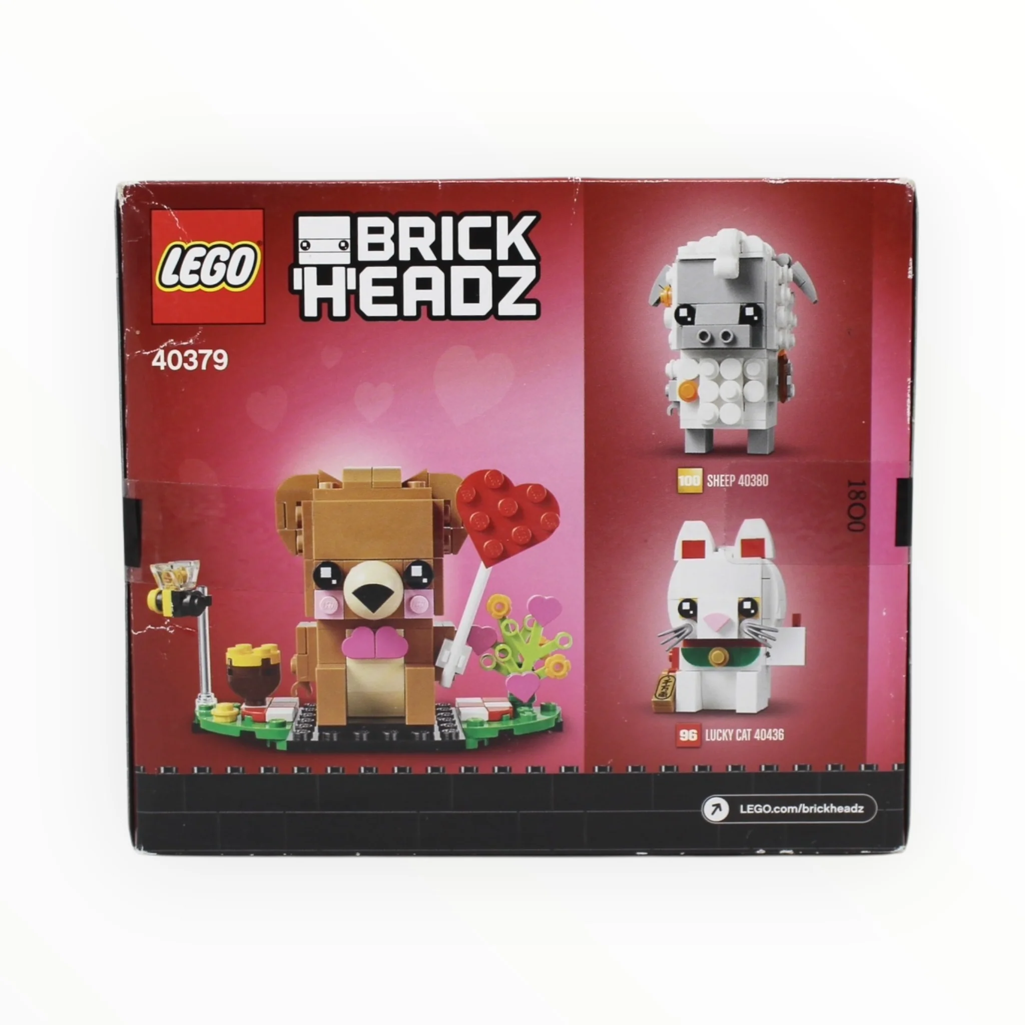 Retired Set 40379 BrickHeadz Bear (slight box damage) - Image 2