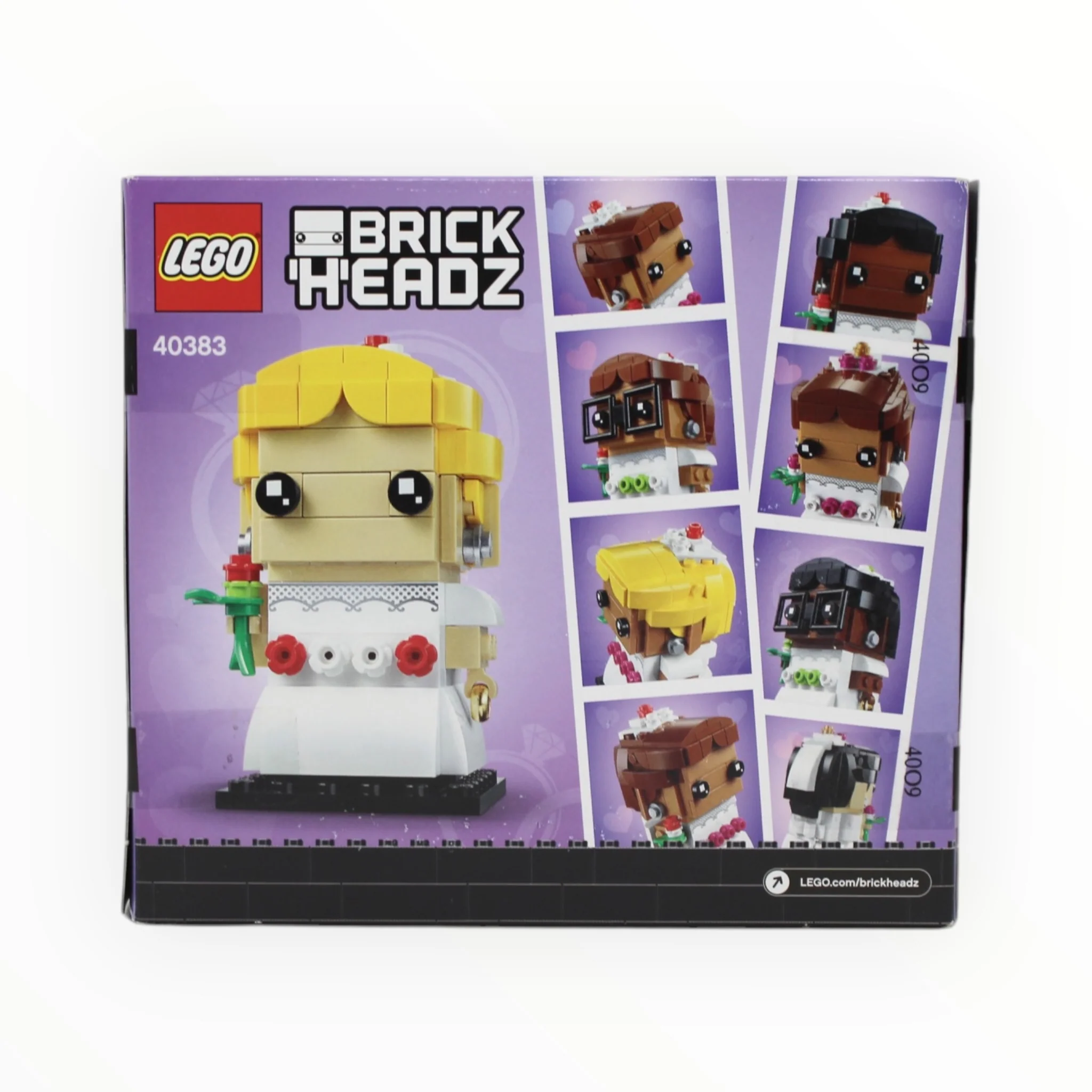 Retired Set 40383 BrickHeadz Bride - Image 2