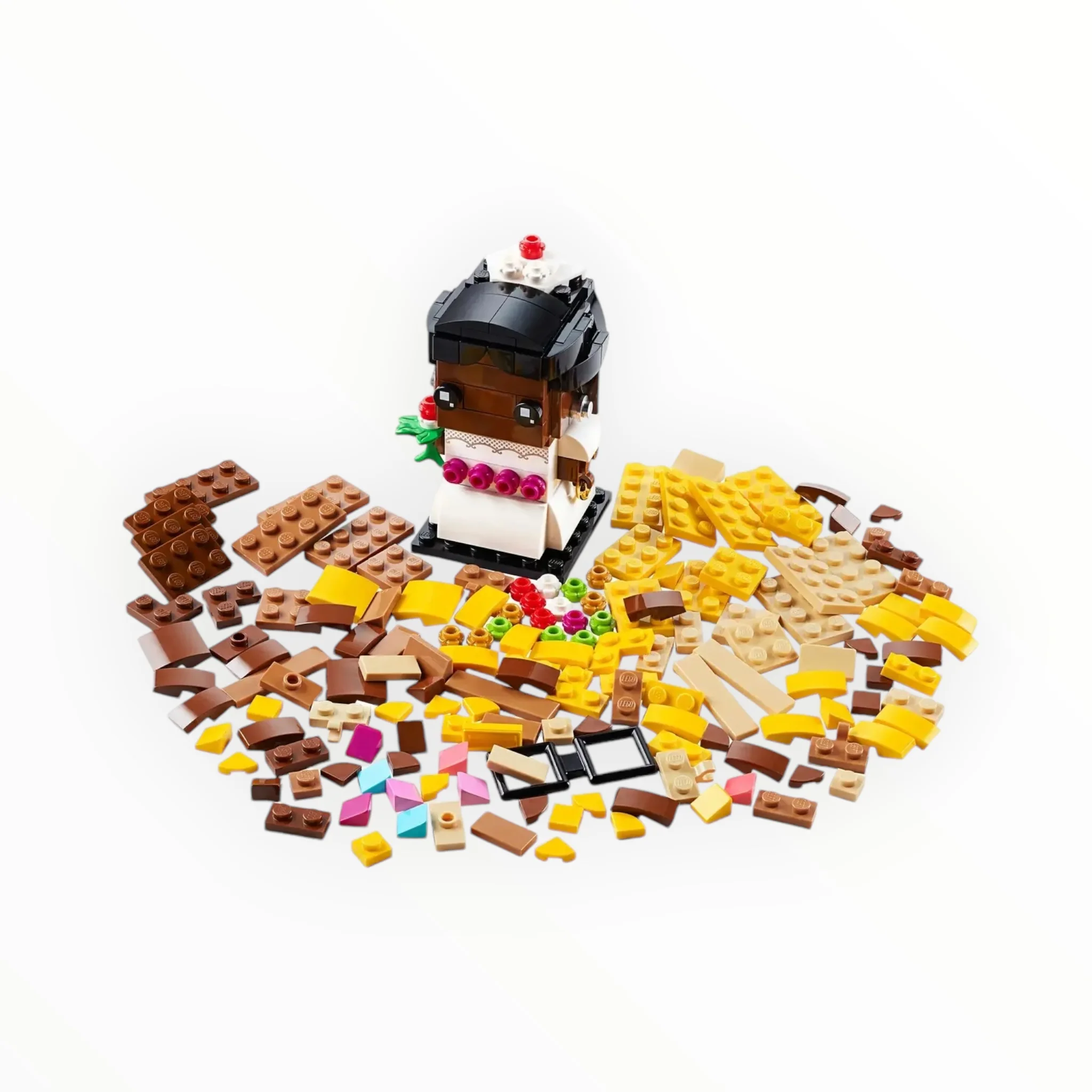 Retired Set 40383 BrickHeadz Bride - Image 3