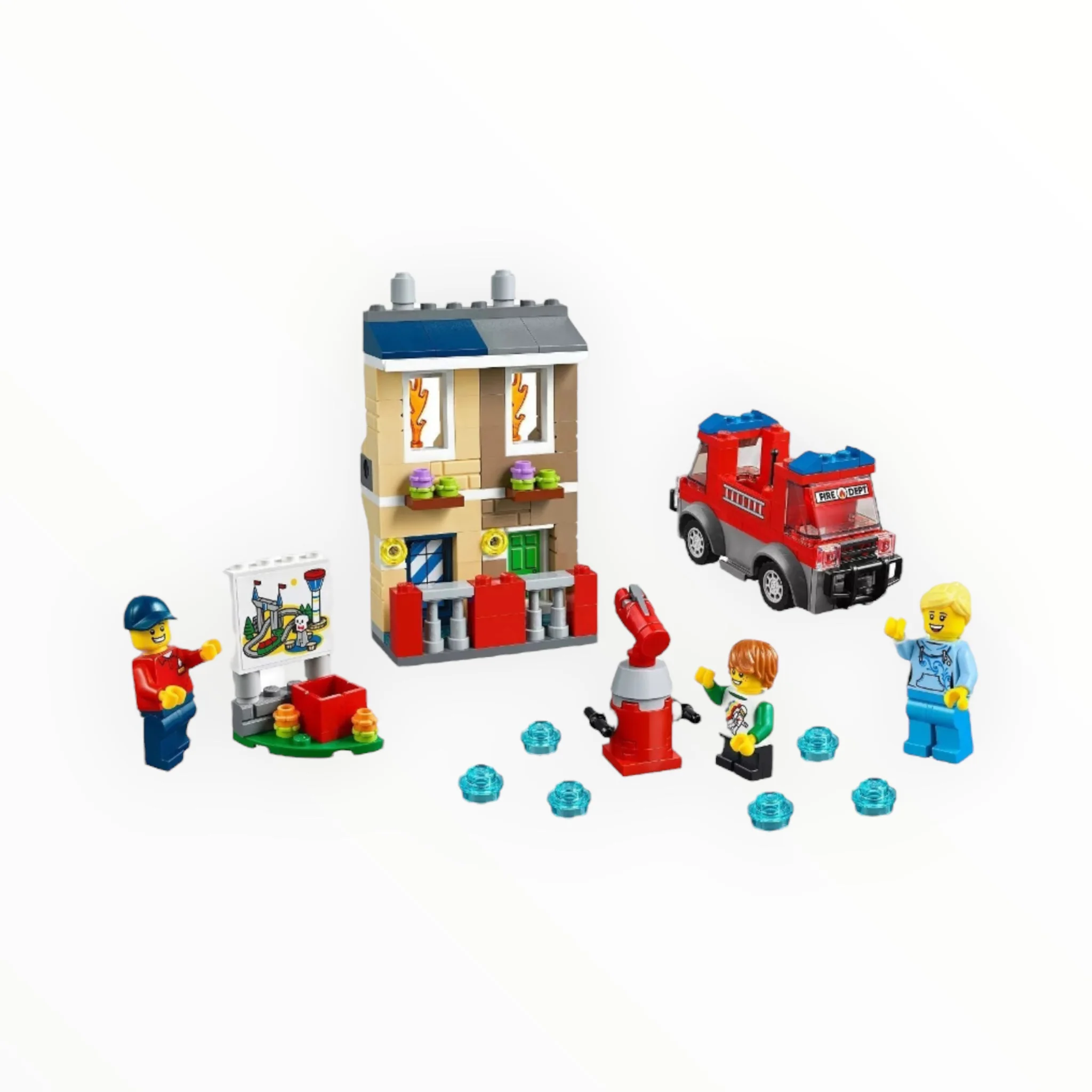 Retired Set 40393 Legoland Fire Academy - Image 3