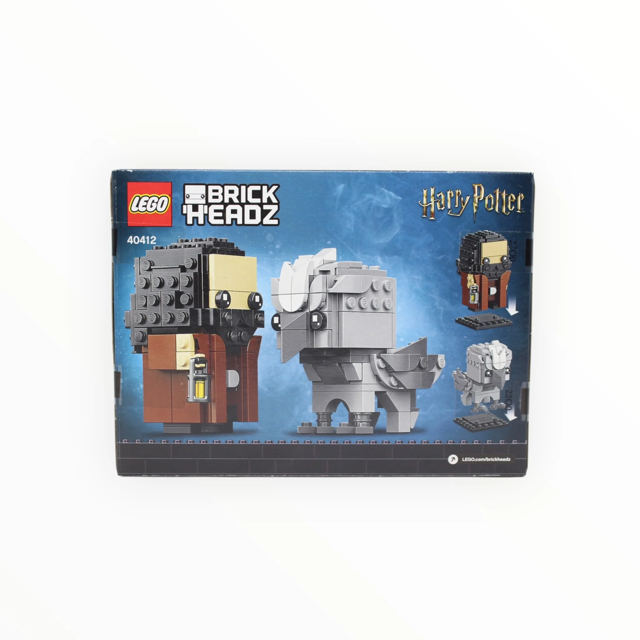 Retired Set 40412 Harry Potter BrickHeadz Hagrid & Buckbeak (slight box damage) - Image 2