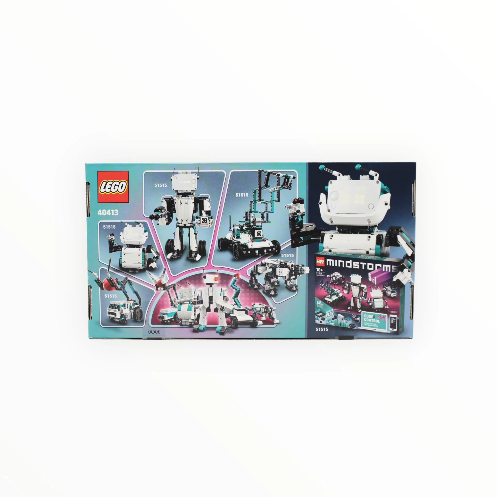 Retired Set 40413 Mindstorms Mini Robots (slight box damage) - Image 2