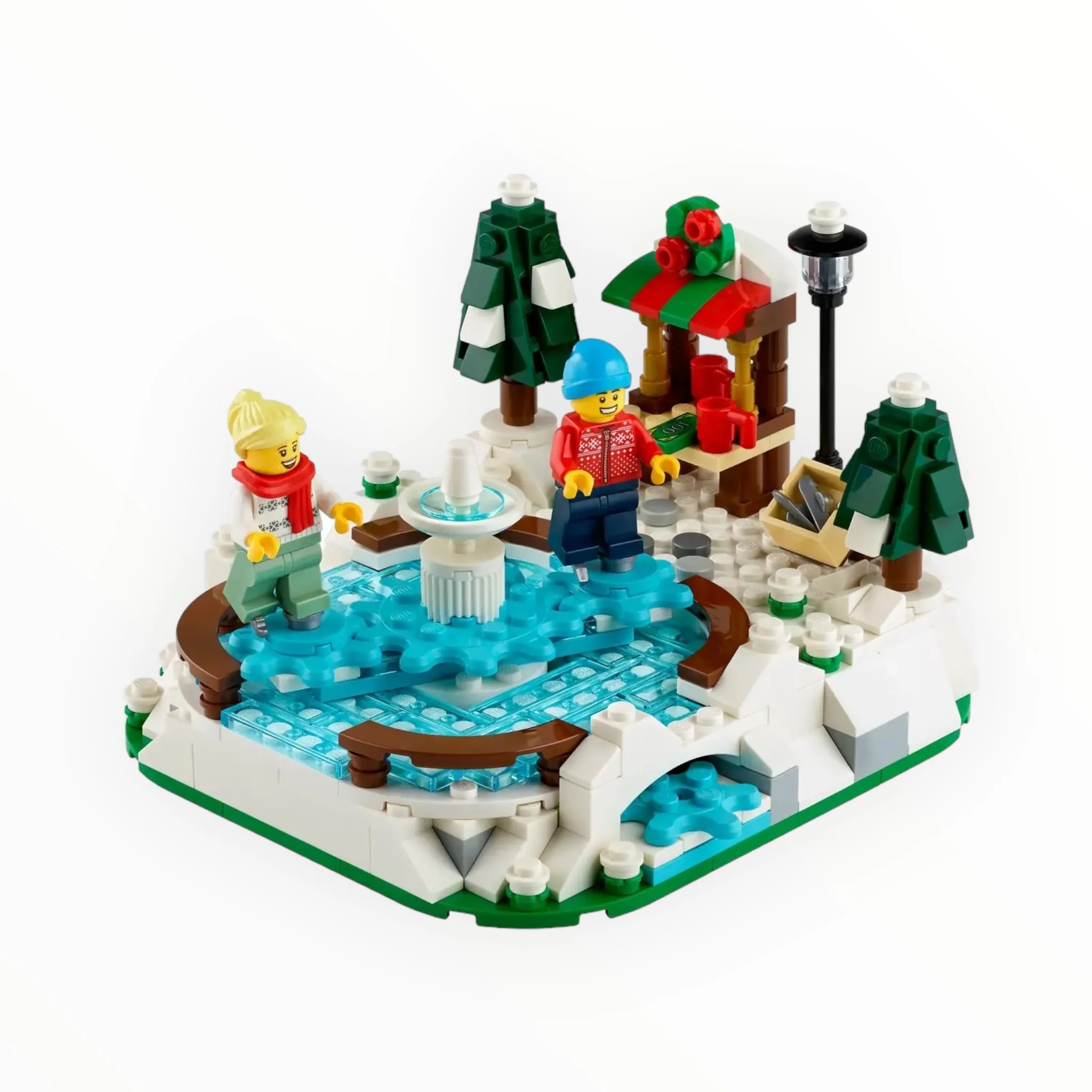 Retired Set 40416 LEGO Ice Skating Rink - Image 3