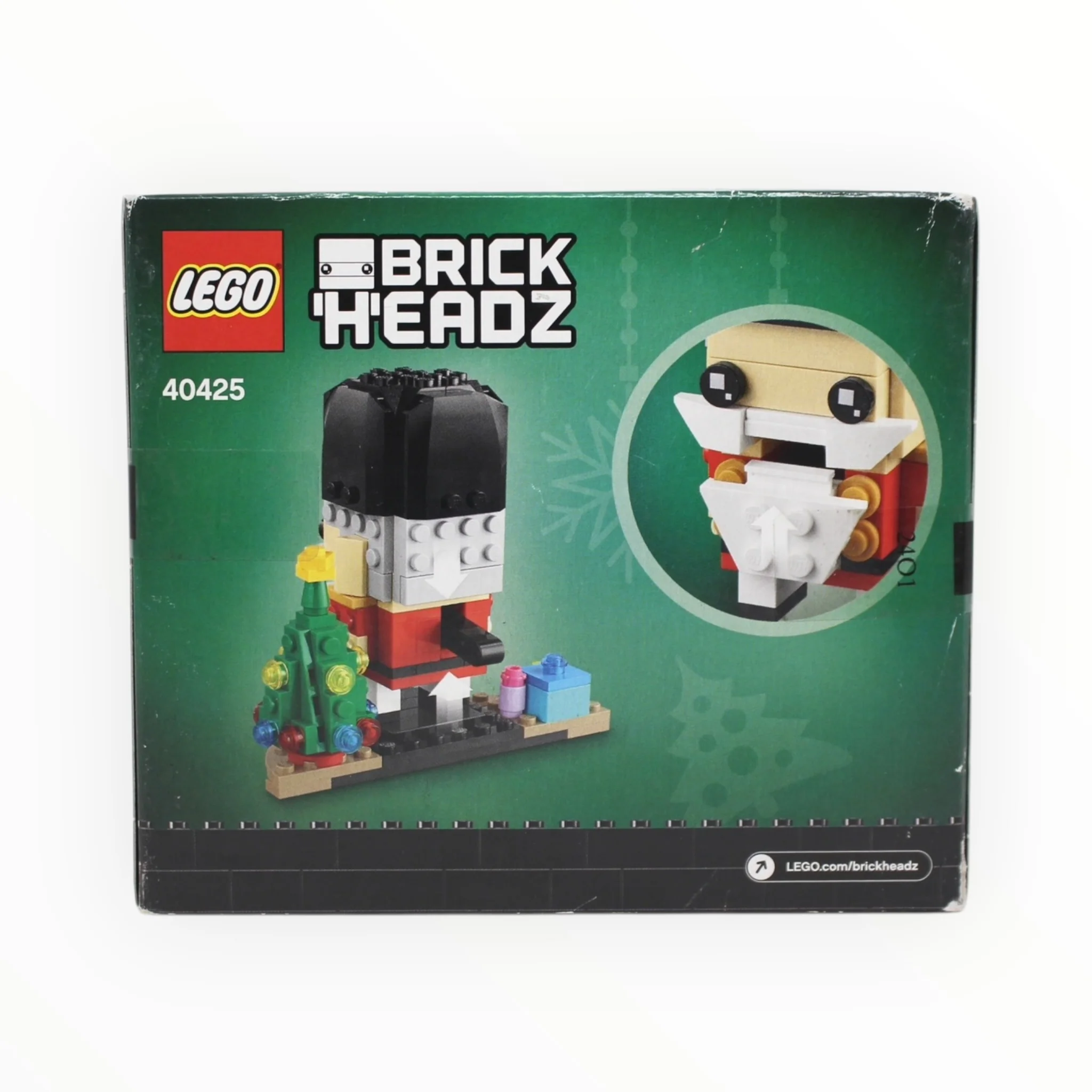 Retired Set 40425 BrickHeadz Nutcracker (slight box damage) - Image 2