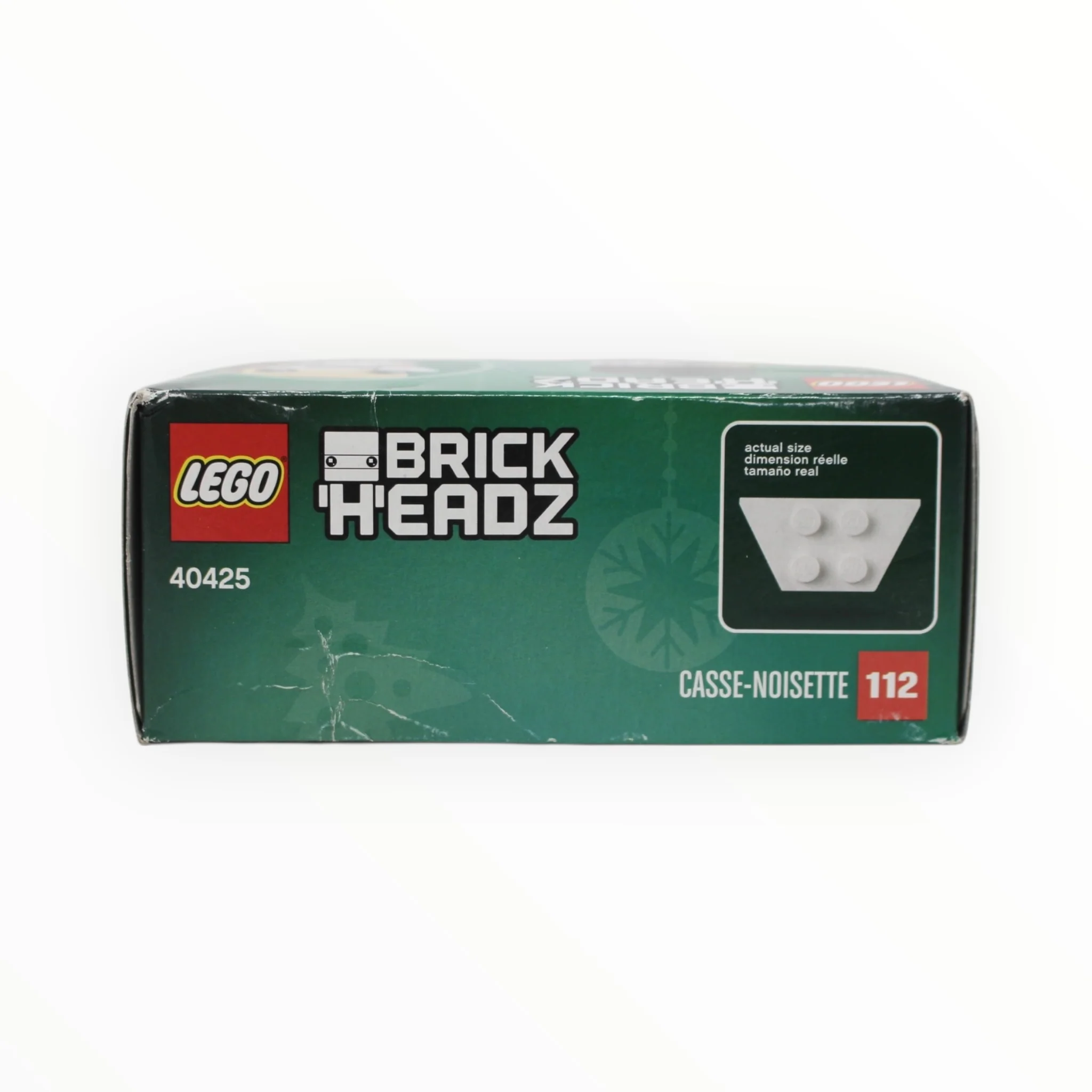 Retired Set 40425 BrickHeadz Nutcracker (slight box damage) - Image 3