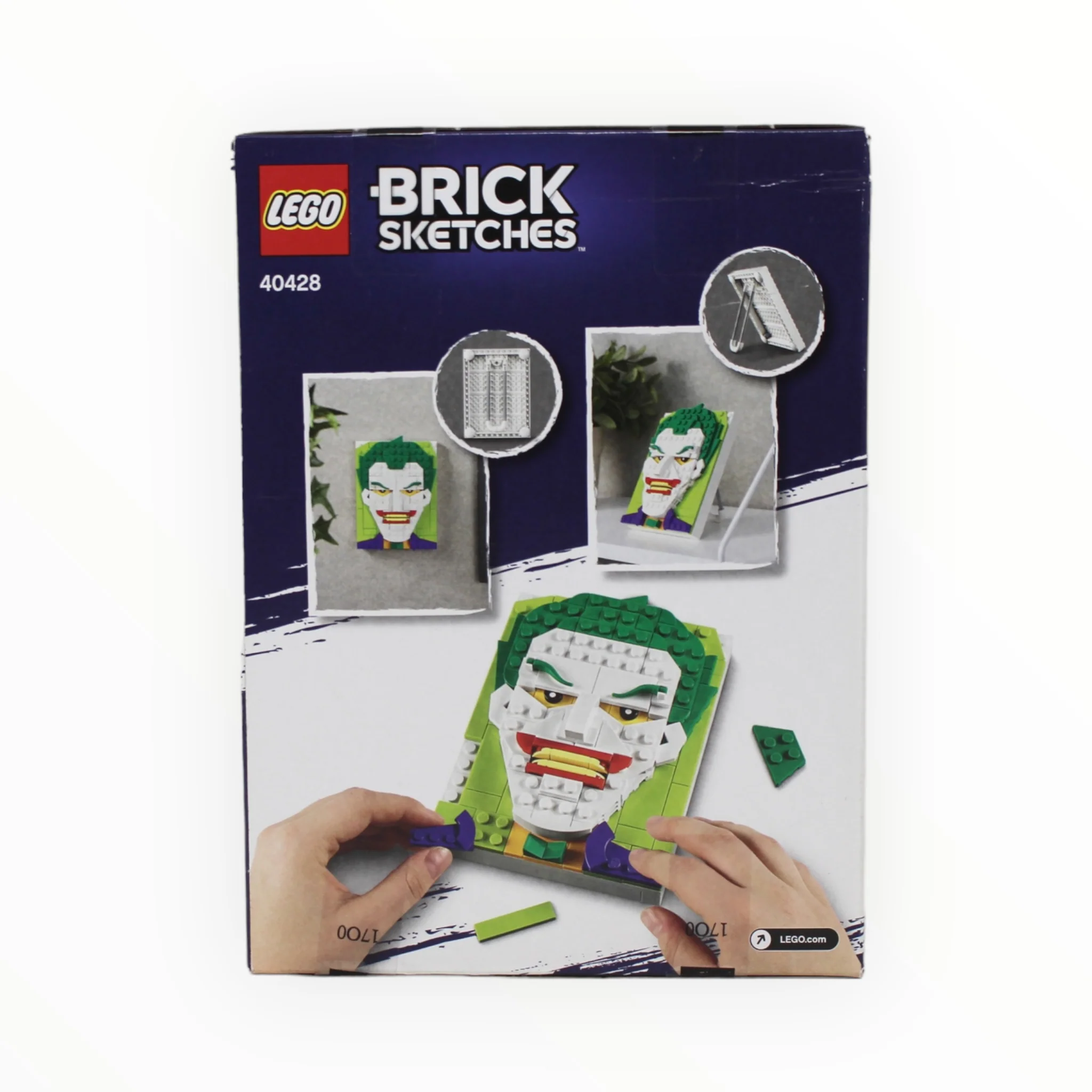 Retired Set 40428 Brick Sketches The Joker - Image 2