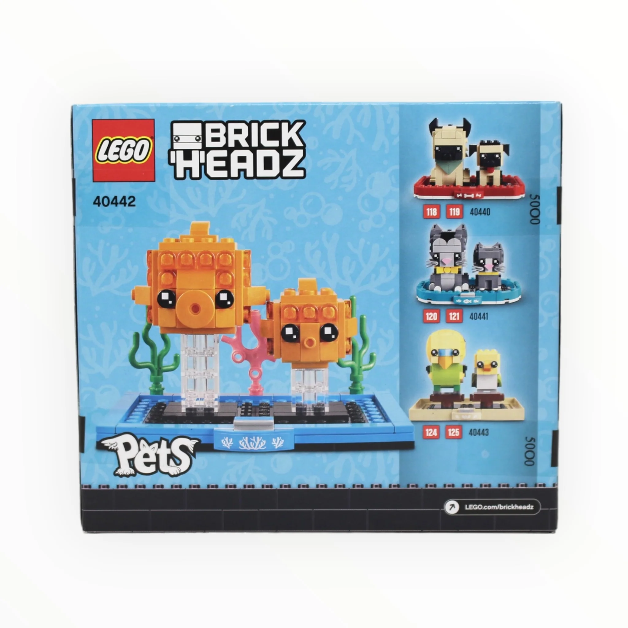 Retired Set 40442 BrickHeadz Goldfish & Fry - Image 2
