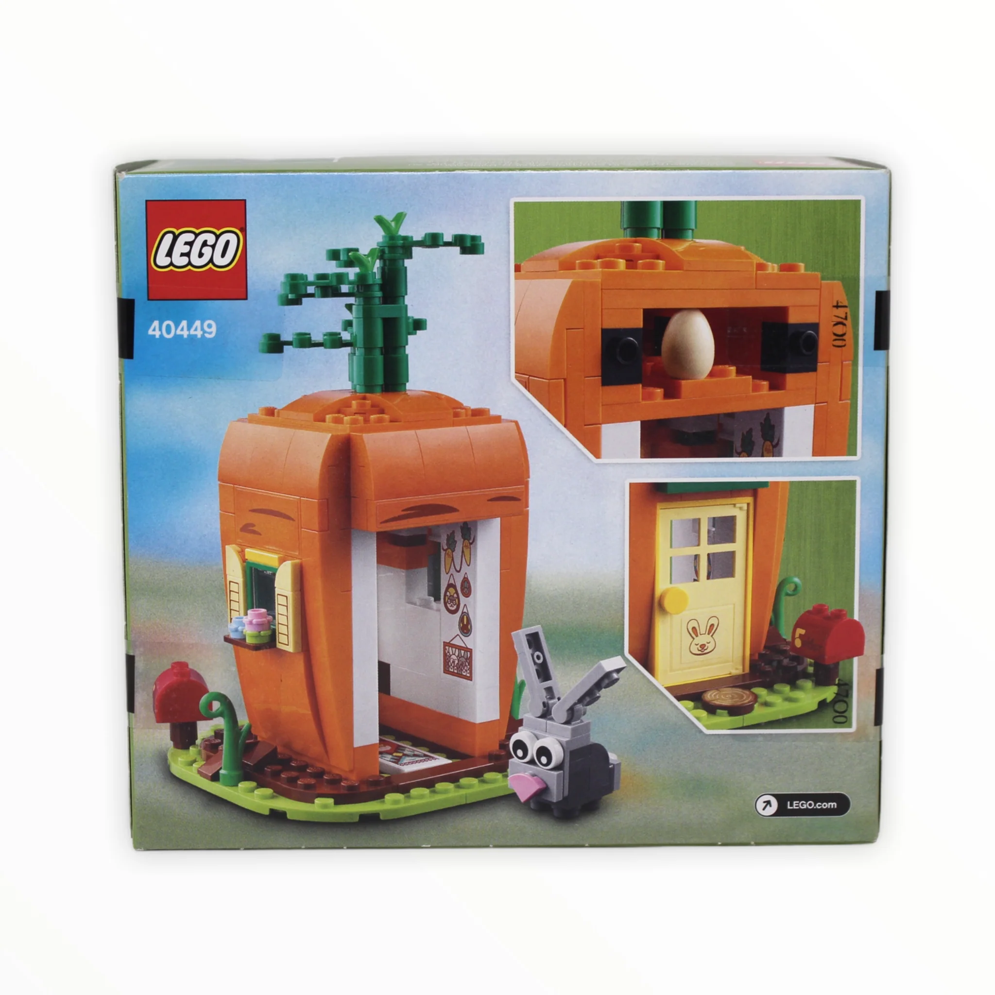 Retired Set 40449 LEGO Easter Bunny’s Carrot House - Image 2