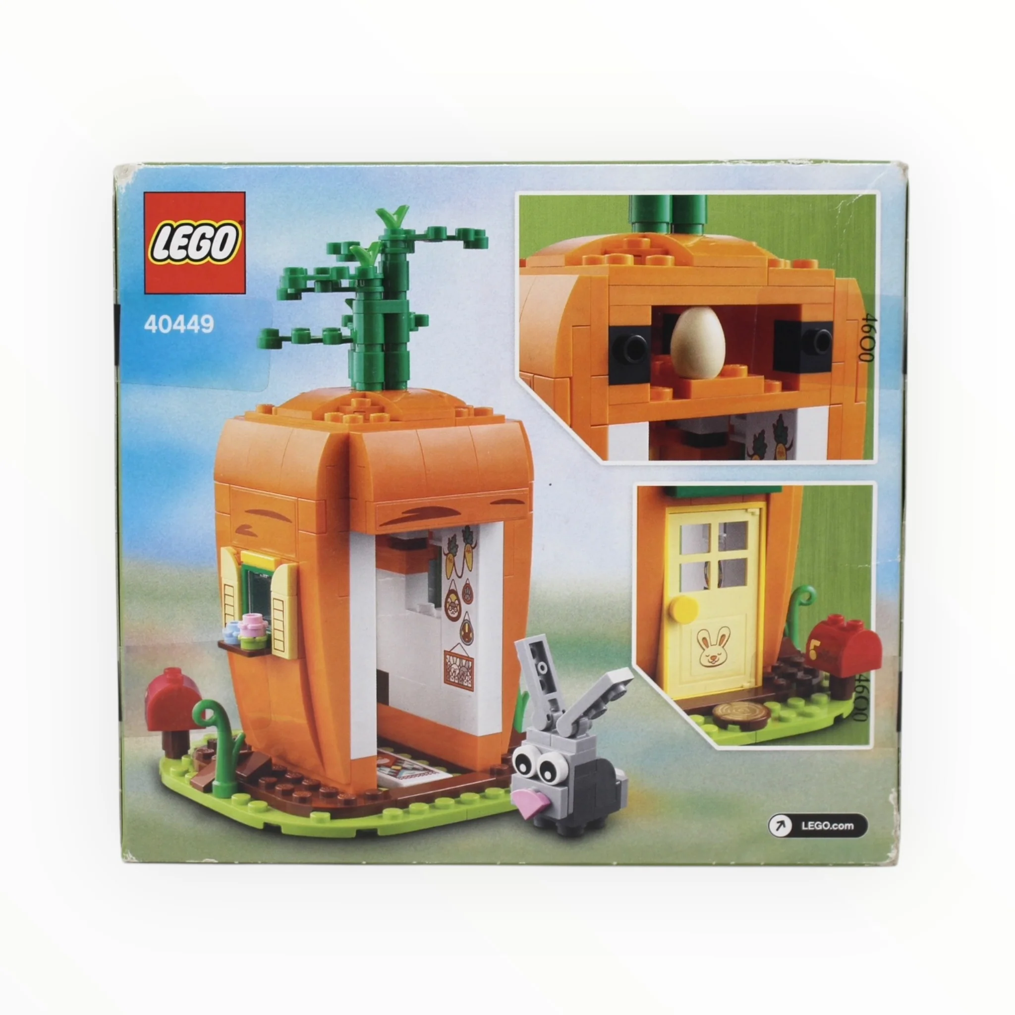 Retired Set 40449 LEGO Easter Bunny’s Carrot House (damaged box) - Image 2