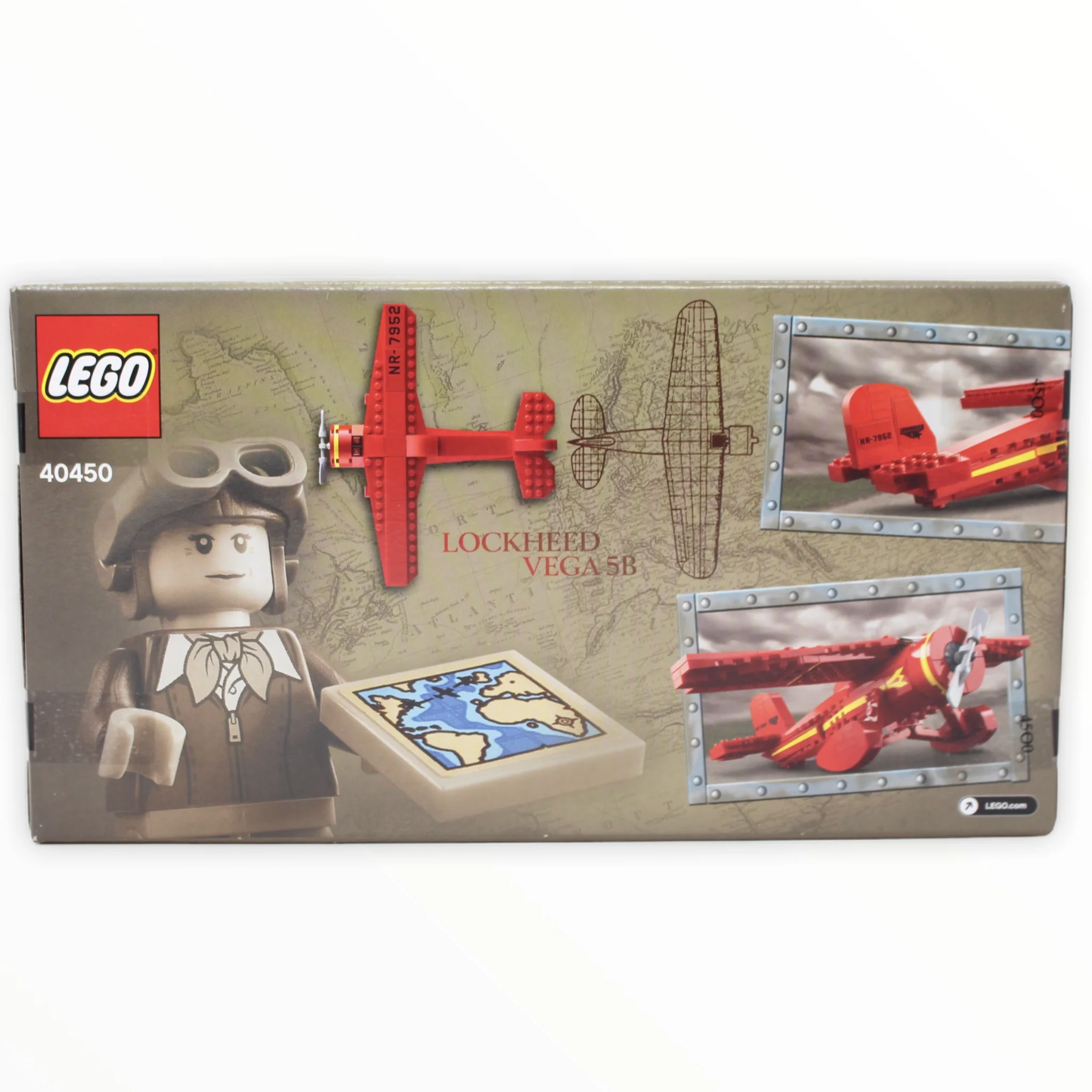 Retired Set 40450 LEGO Amelia Earhart Tribute - Image 2