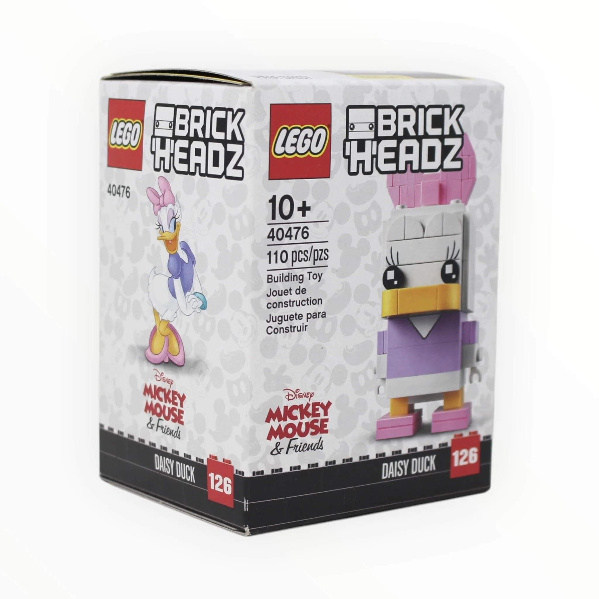 Retired Set 40476 Disney BrickHeadz Daisy Duck