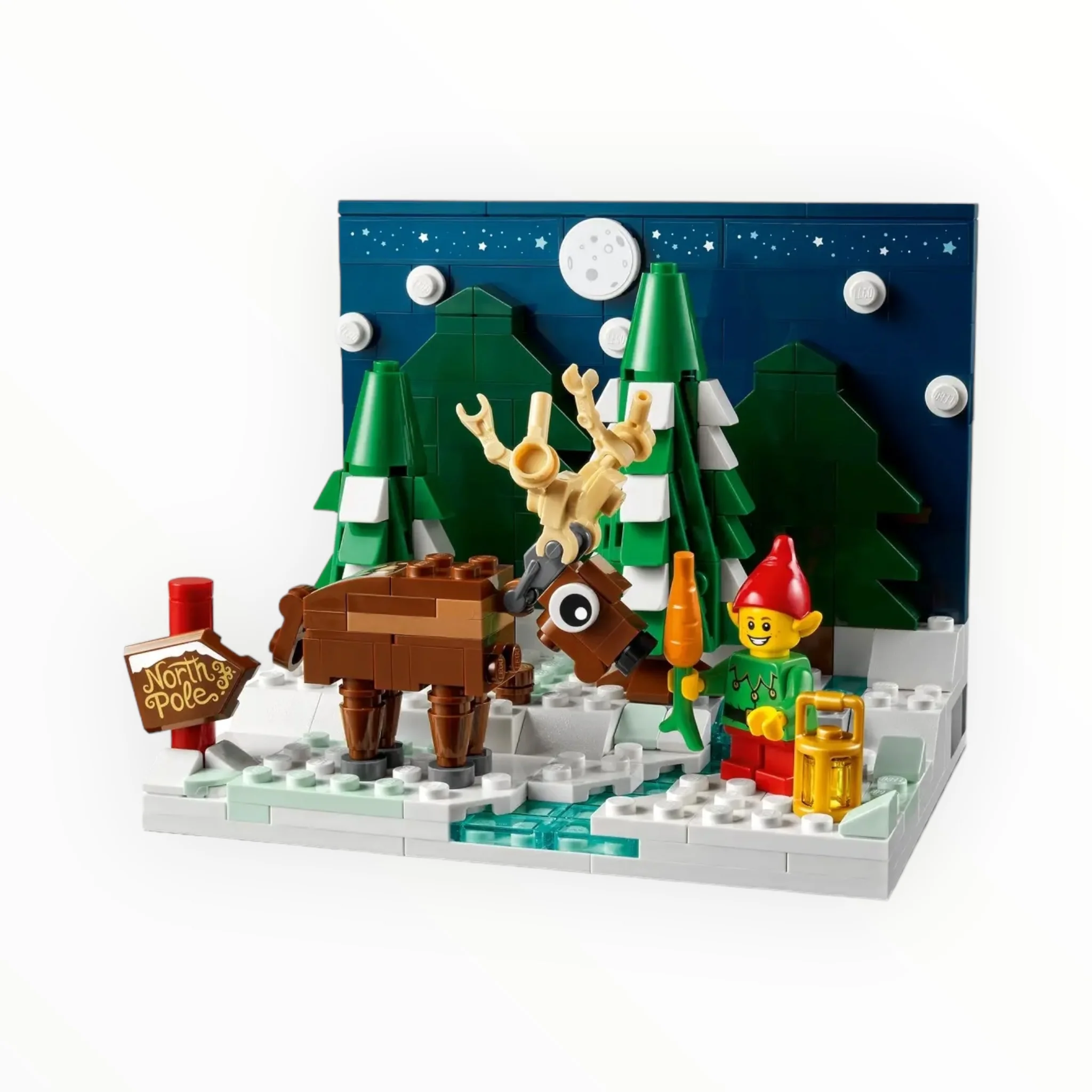 Retired Set 40484 LEGO Santa’s Front Yard - Image 3