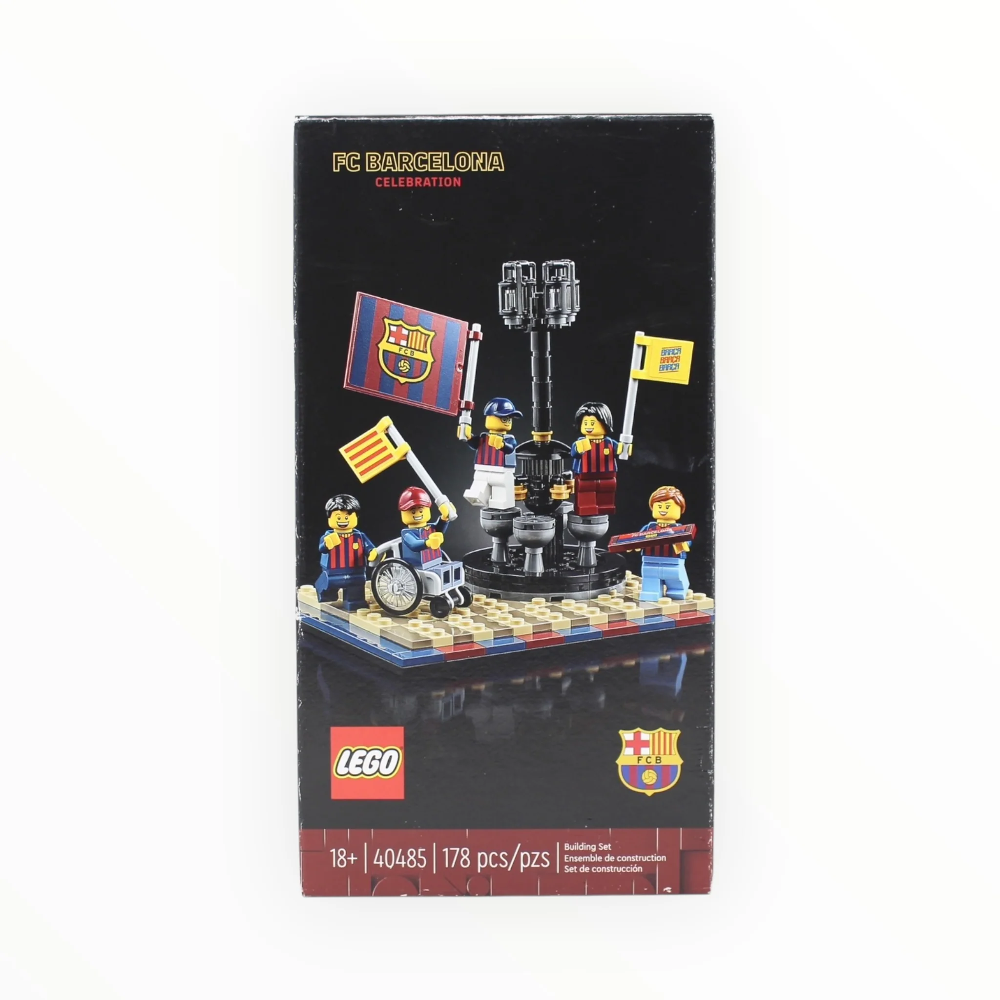 Retired Set 40485 LEGO FC Barcelona Celebration (slightly damaged box)