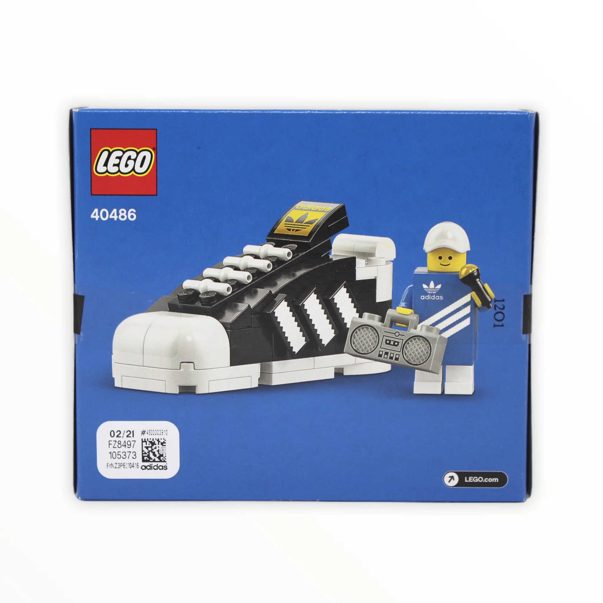 Retired Set 40486 LEGO Mini Adidas Originals Superstar - Image 2
