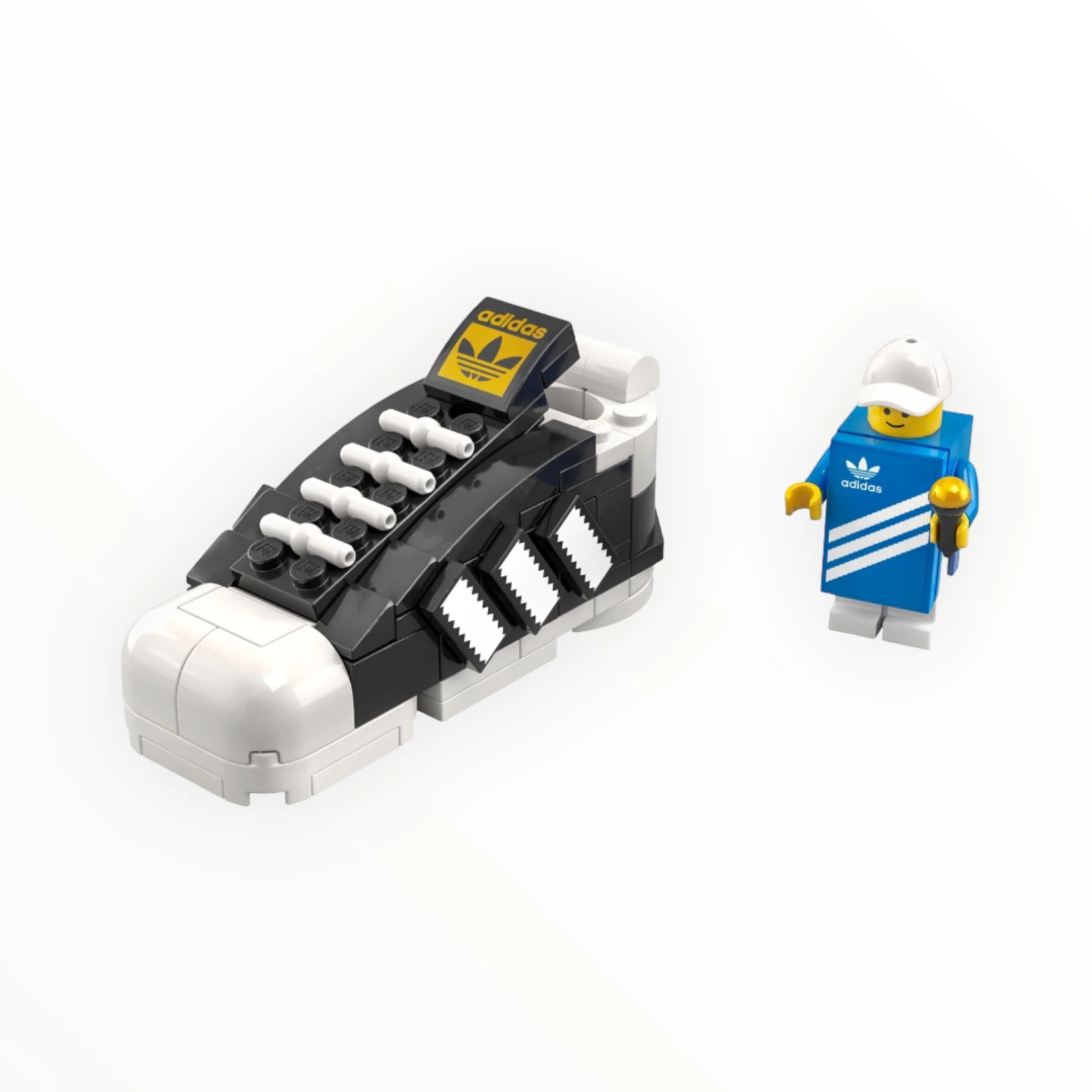 Retired Set 40486 LEGO Mini Adidas Originals Superstar - Image 3
