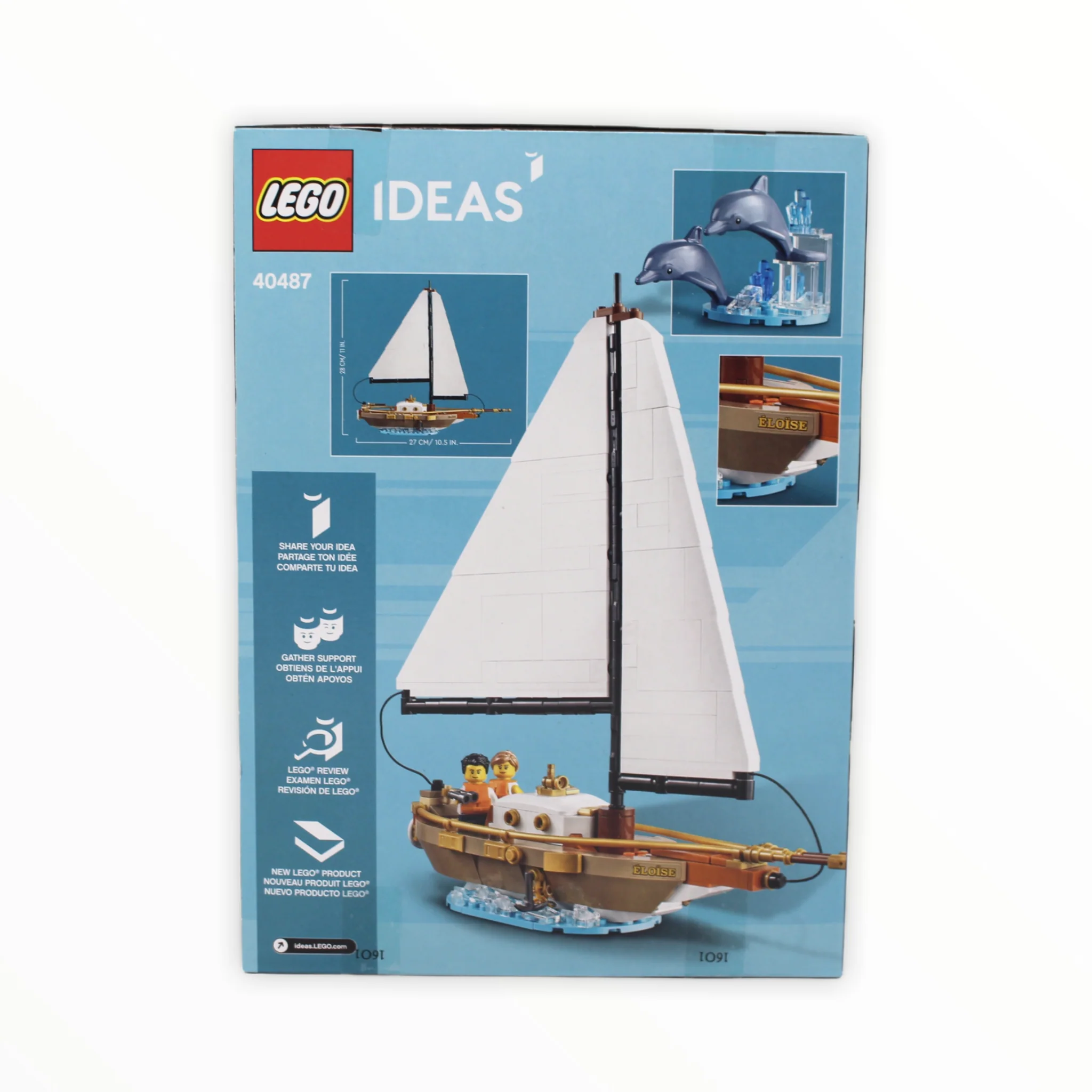 Retired Set 40487 LEGO Ideas Sailboat Adventure - Image 2