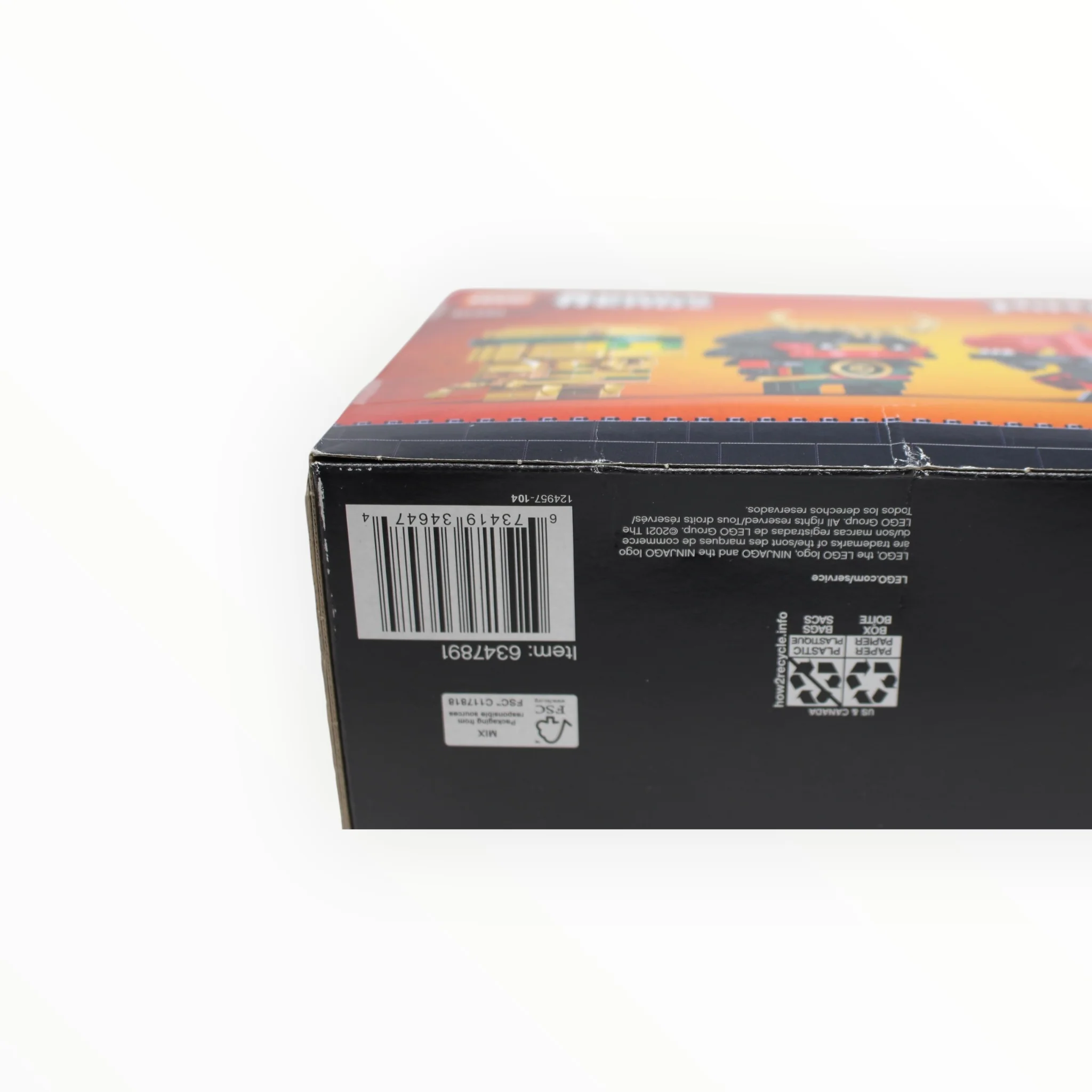 Retired Set 40490 Ninjago BrickHeadz NINJAGO 10 (slight box damage) - Image 3