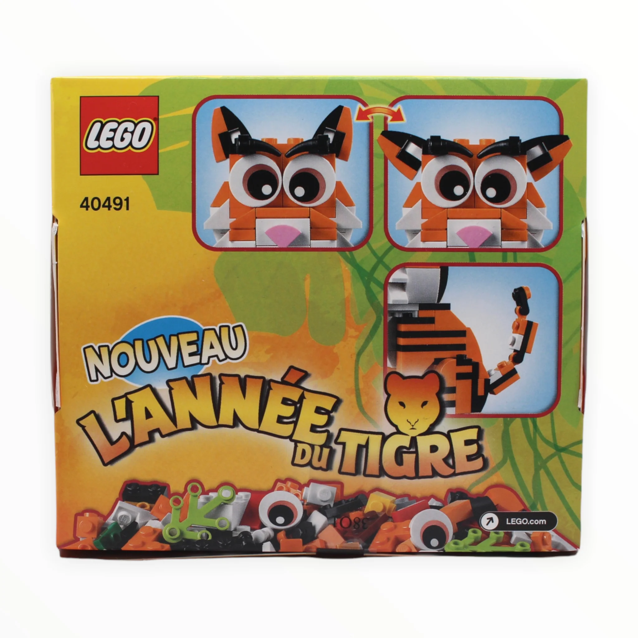 Retired Set 40491 LEGO Year of the Tiger (2022) - Image 2