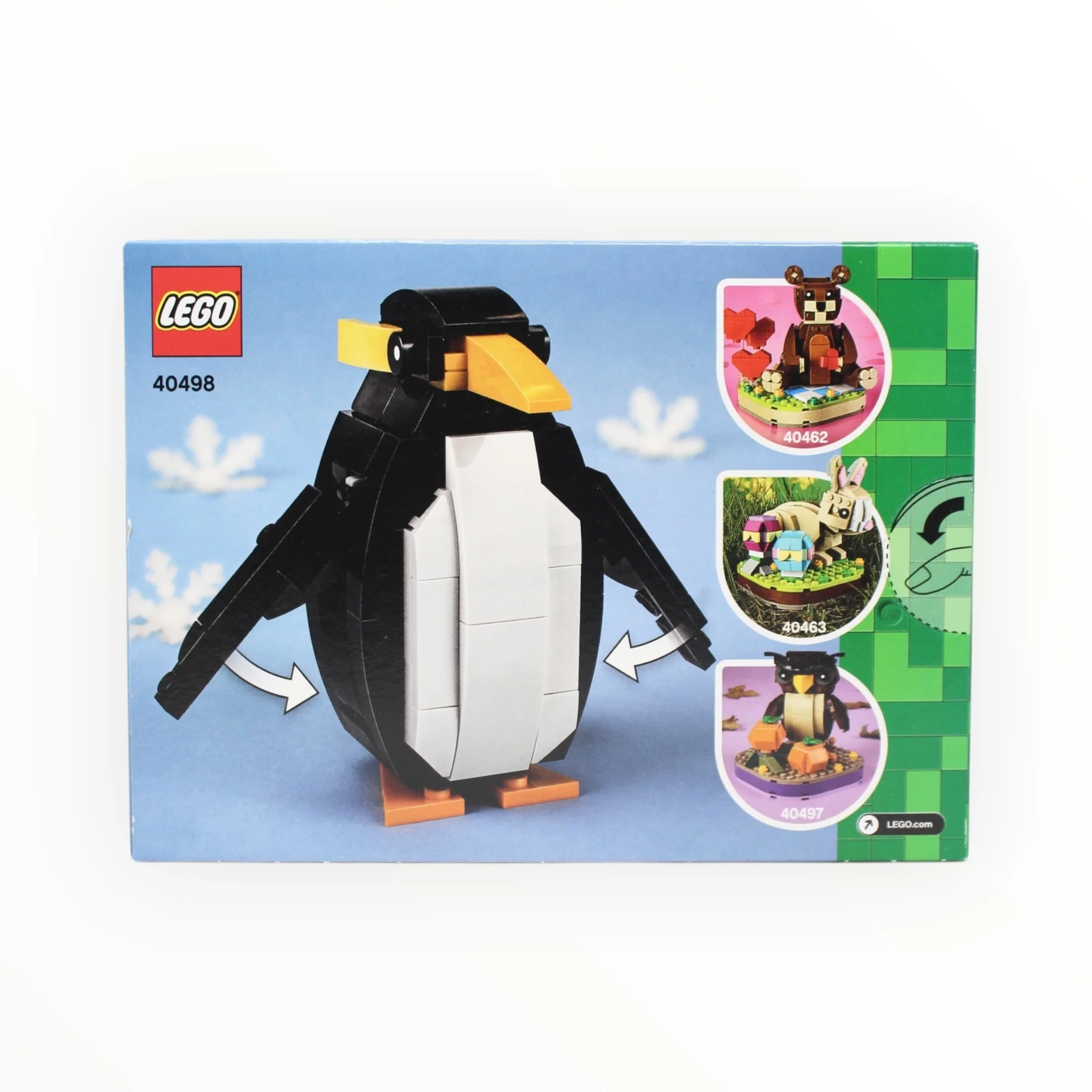Retired Set 40498 LEGO Christmas Penguin - Image 2